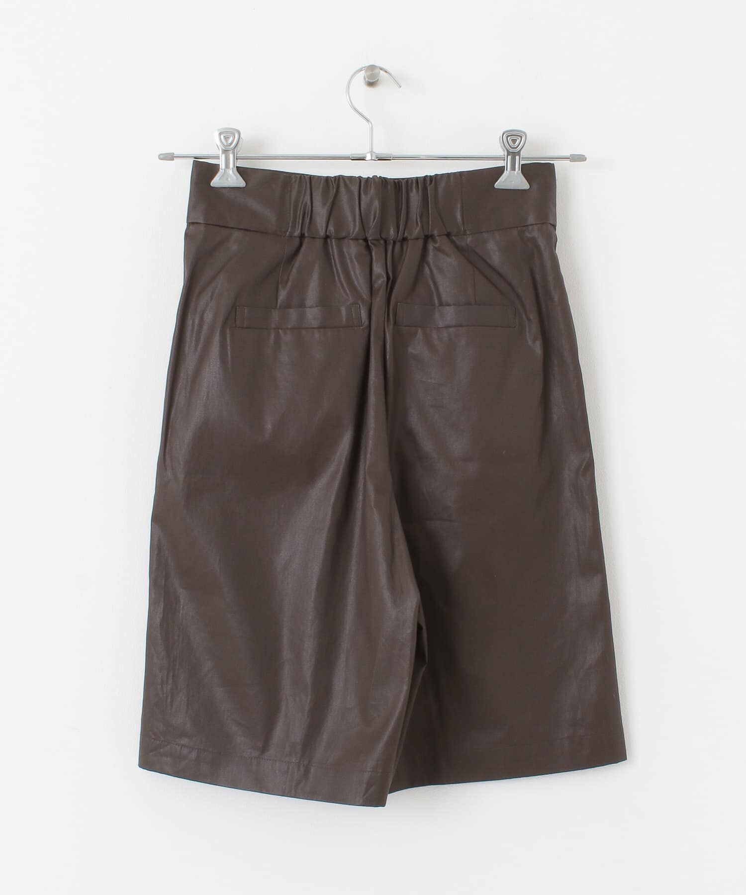  「ハイウエストコーティングショートパンツ」|その他|