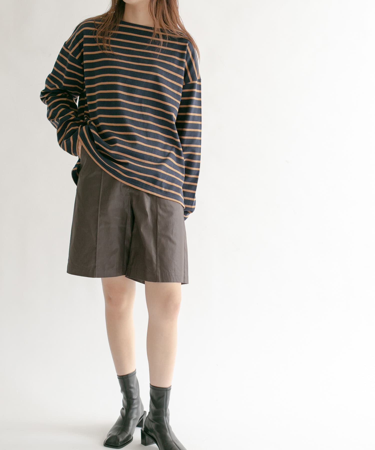  「ハイウエストコーティングショートパンツ」|その他|