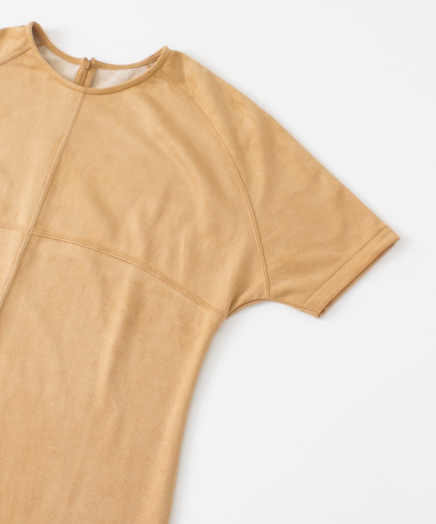  「スエードロングワンピース」|ワンピース|