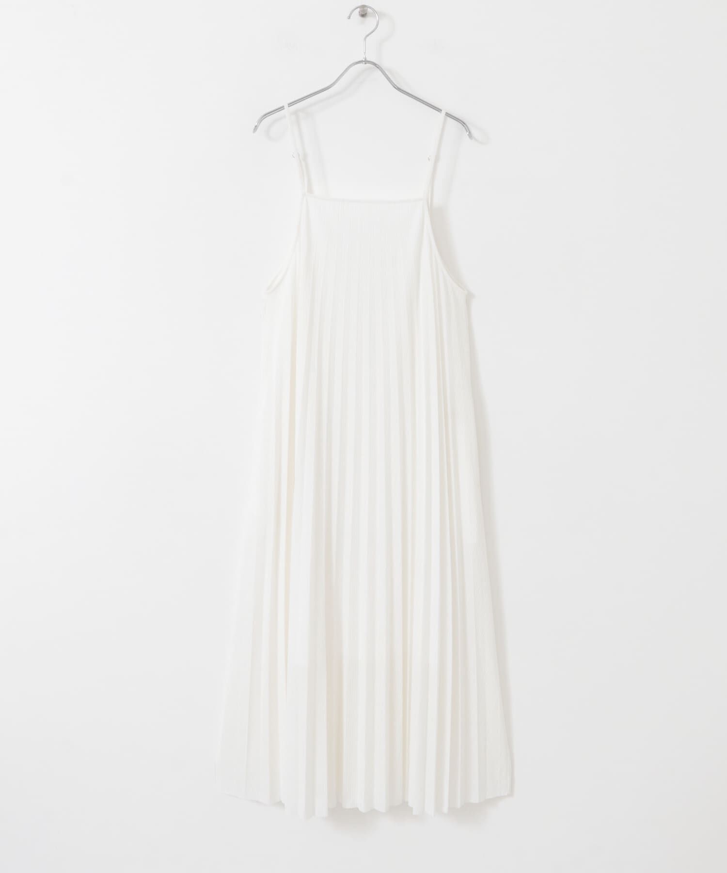  「『WEB限定』2WAYプリーツキャミワンピース」|ワンピース|