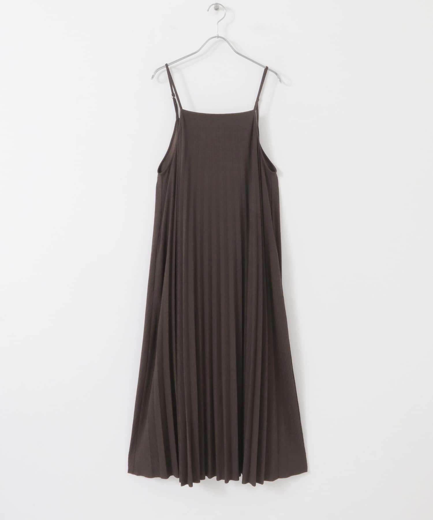  「『WEB限定』2WAYプリーツキャミワンピース」|ワンピース|