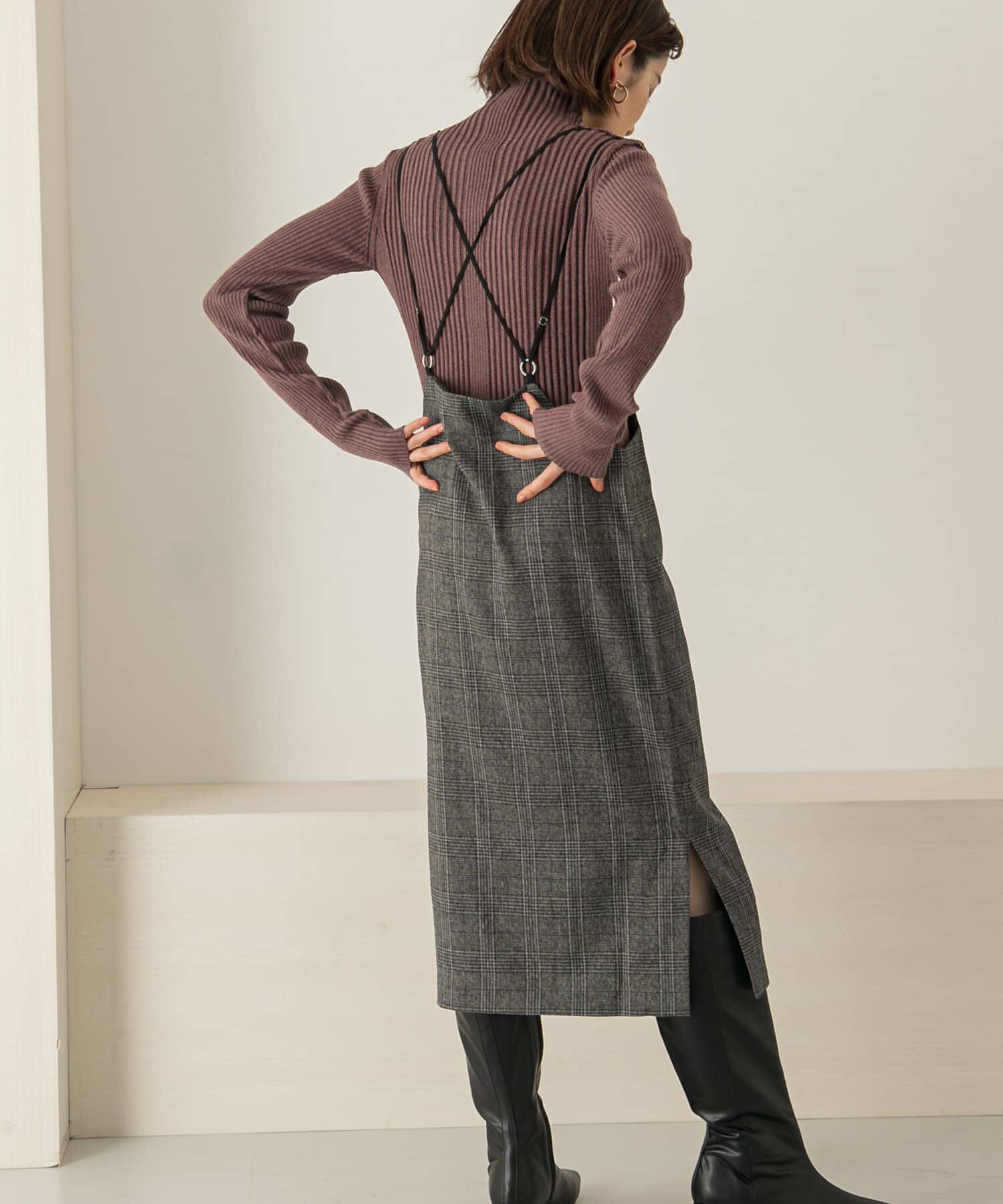  「バッククロスハイウエストスカート」|スカート|