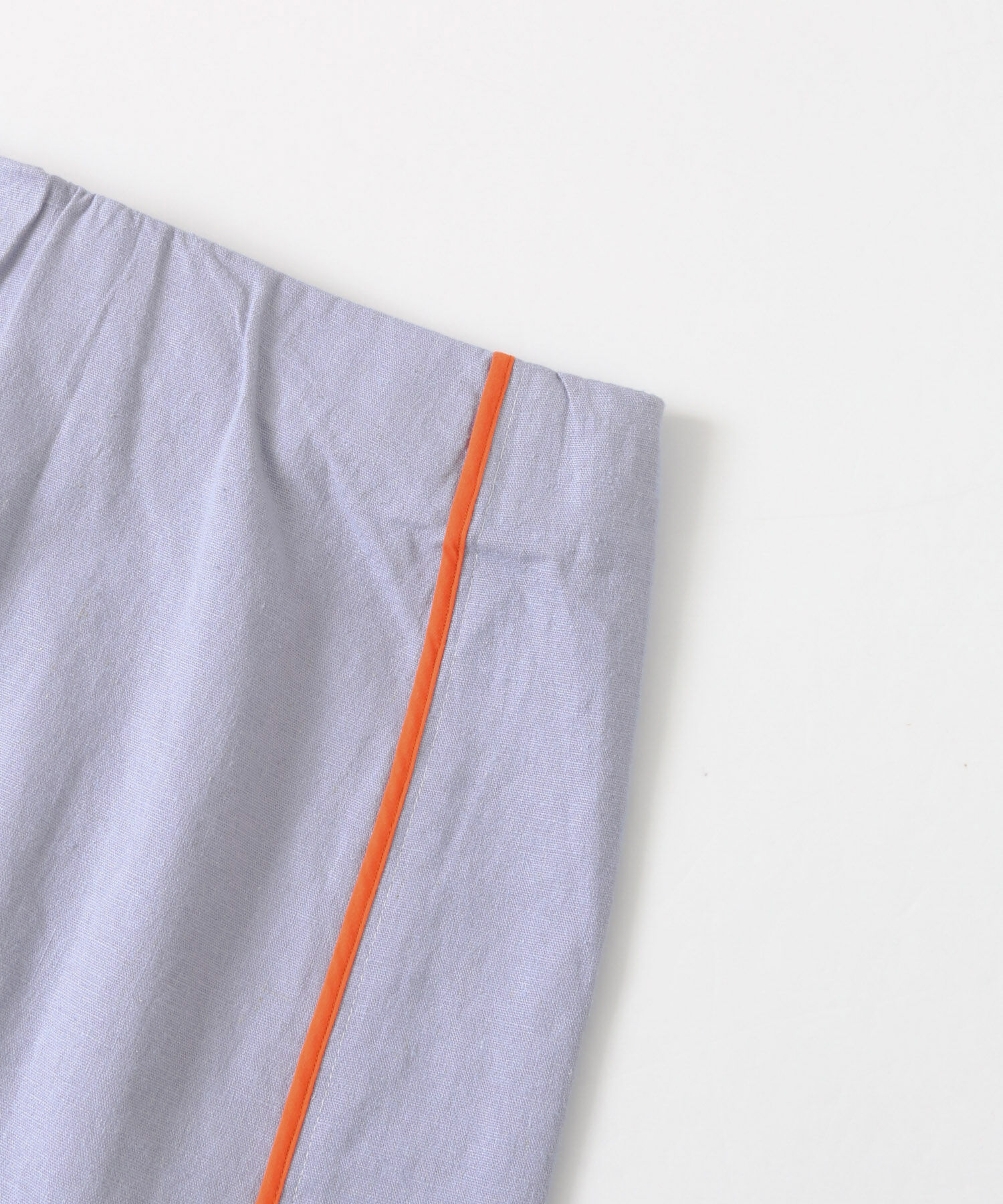  「カラーパイピングスカート」|スカート|