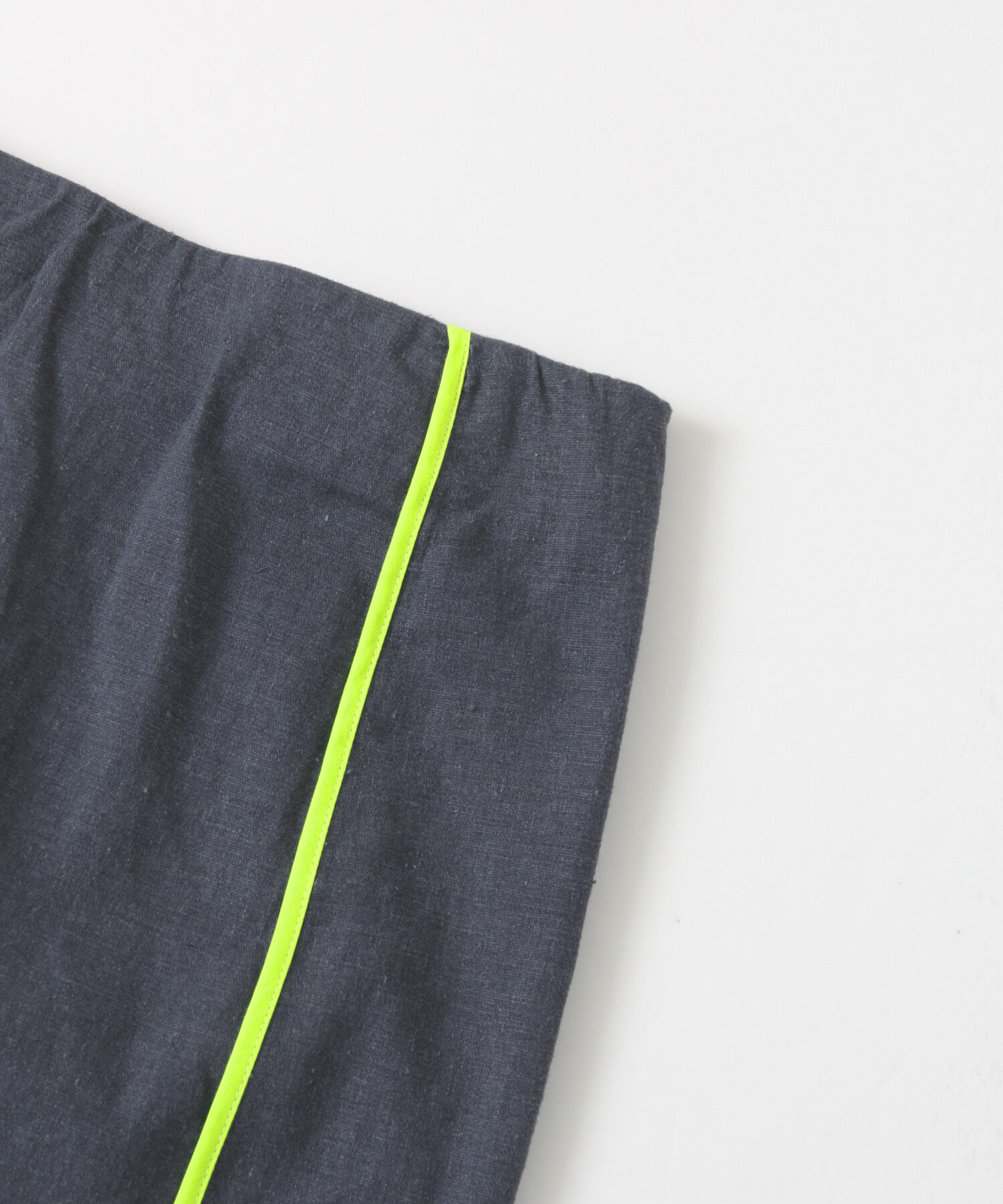  「カラーパイピングスカート」|スカート|