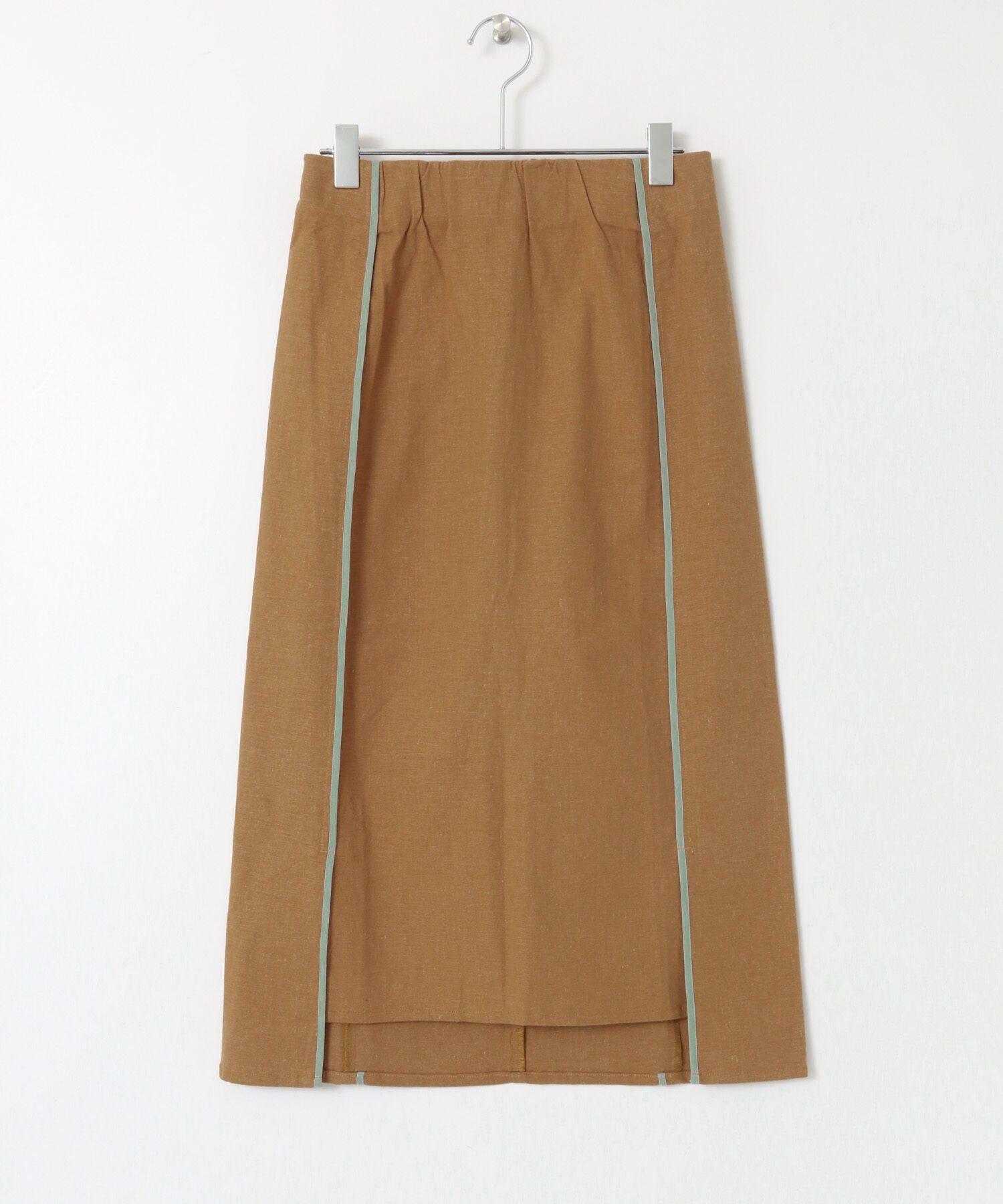  「カラーパイピングスカート」|スカート|
