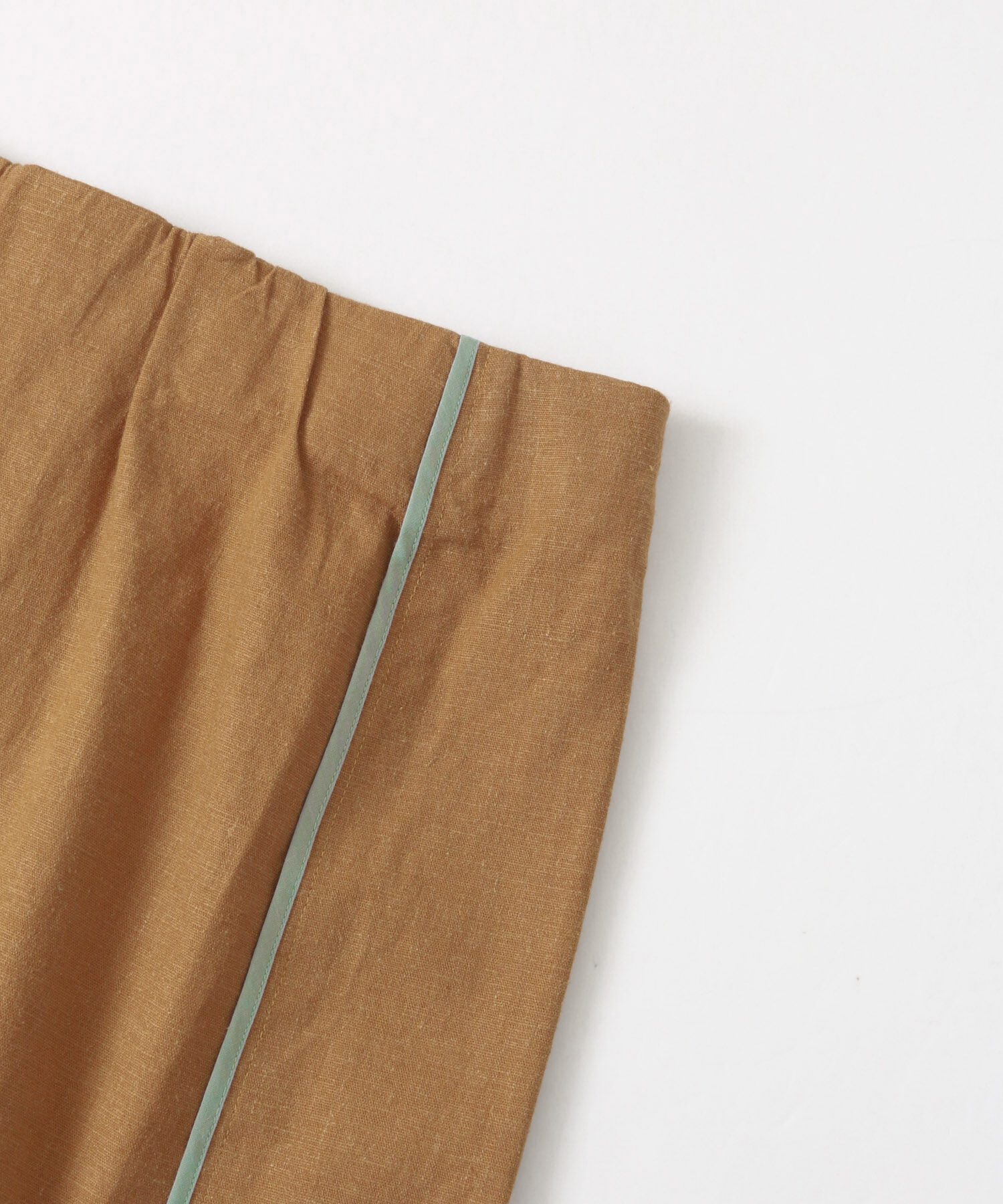  「カラーパイピングスカート」|スカート|