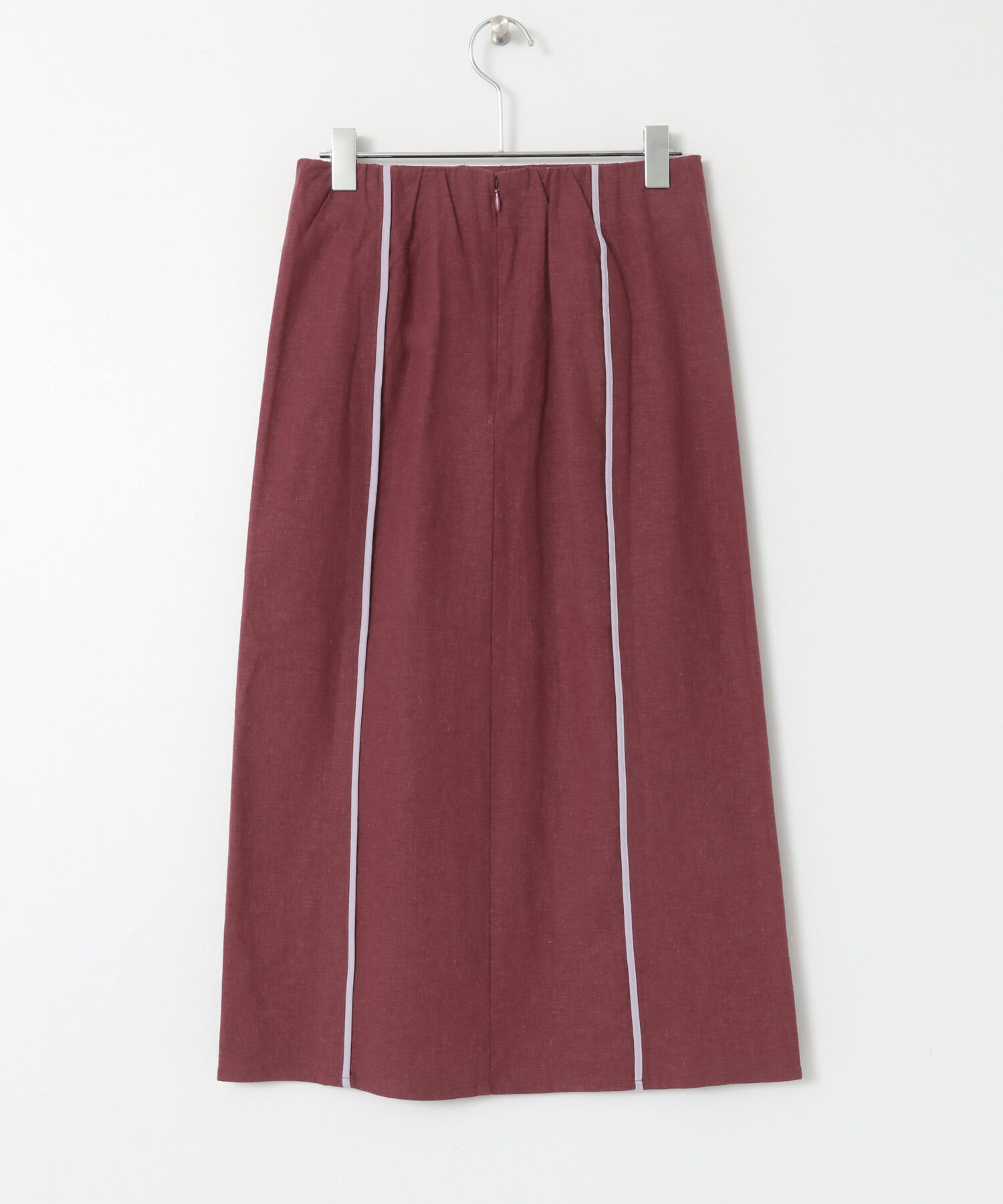  「カラーパイピングスカート」|スカート|