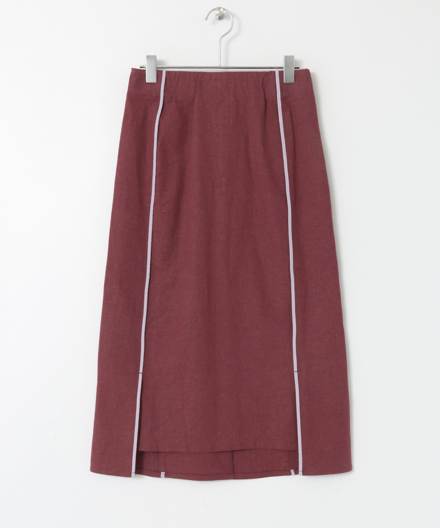  「カラーパイピングスカート」|スカート|