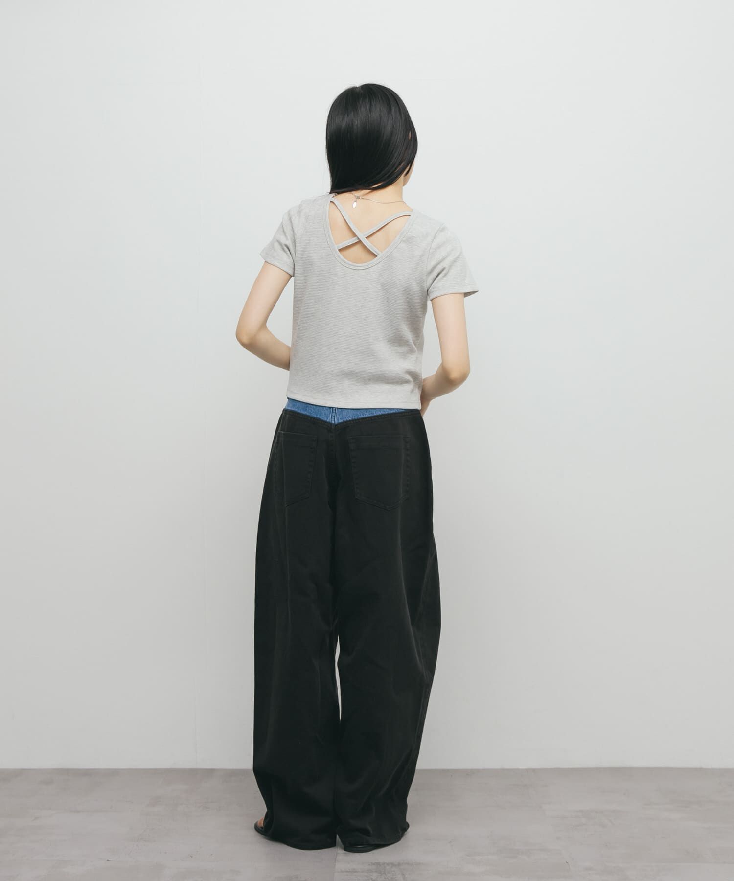  「バッククロスTEE」|Tシャツ・カットソー|