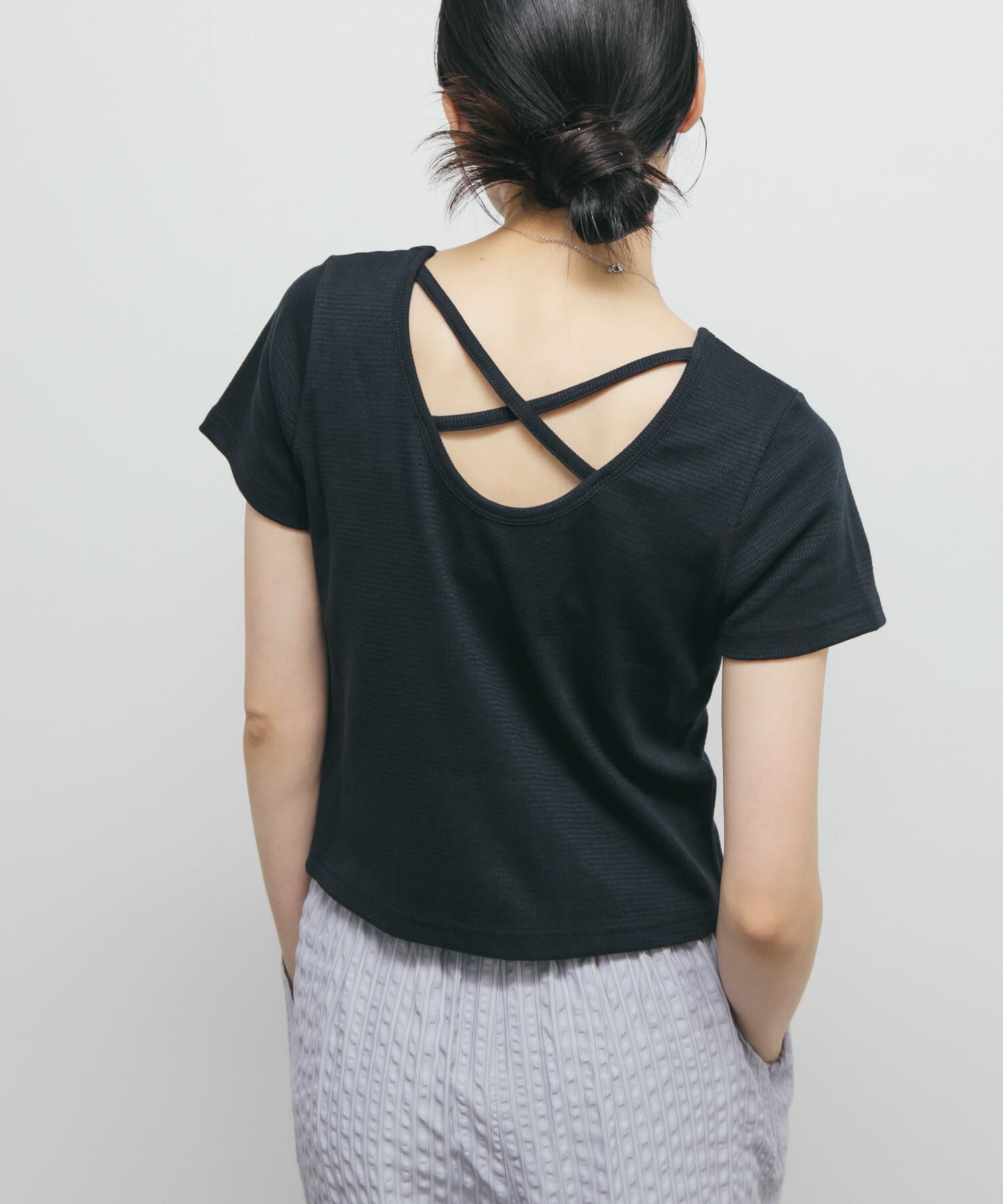  「バッククロスTEE」|Tシャツ・カットソー|