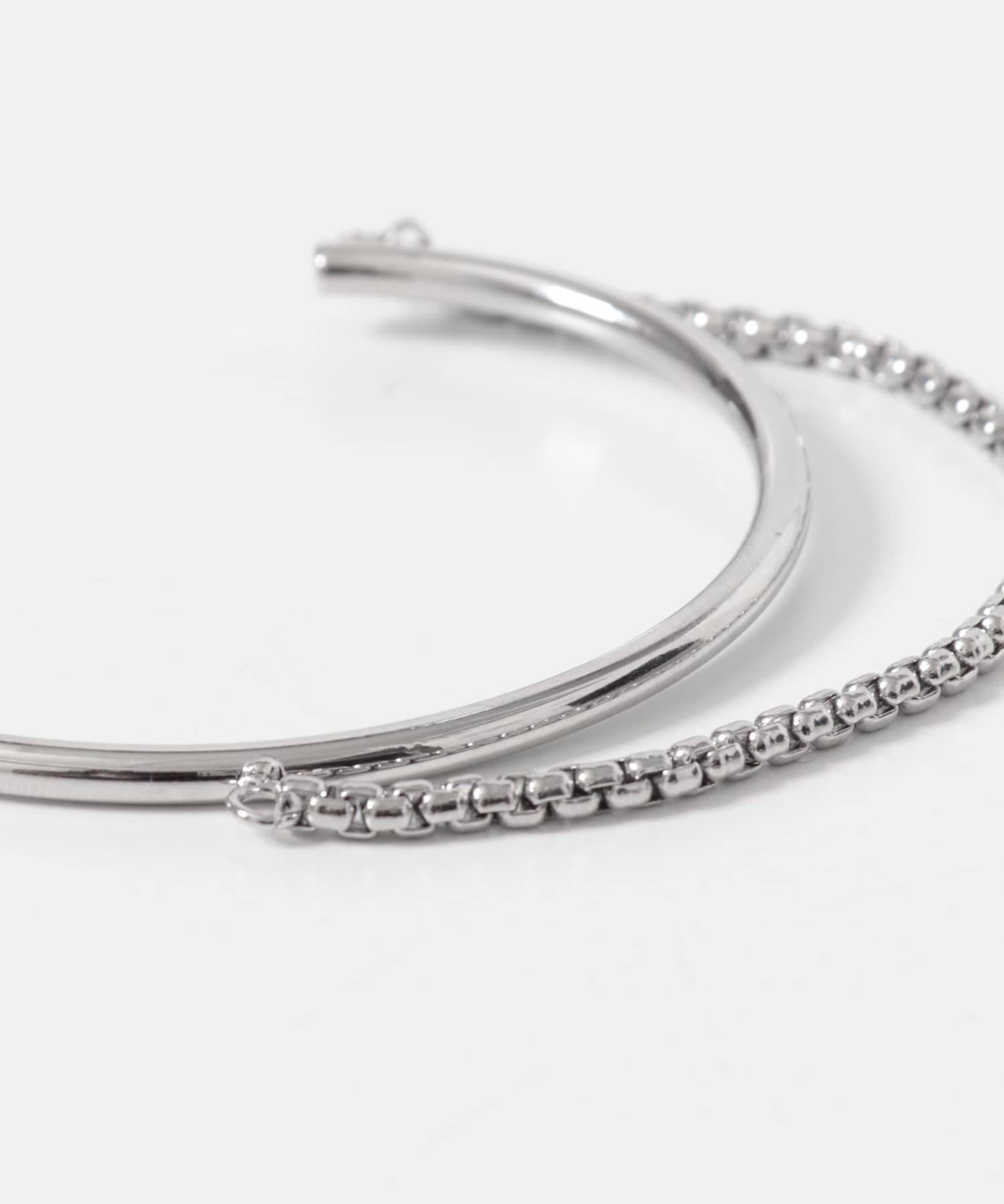  「チェーンコンビバングル」|ブレスレット・バングル|