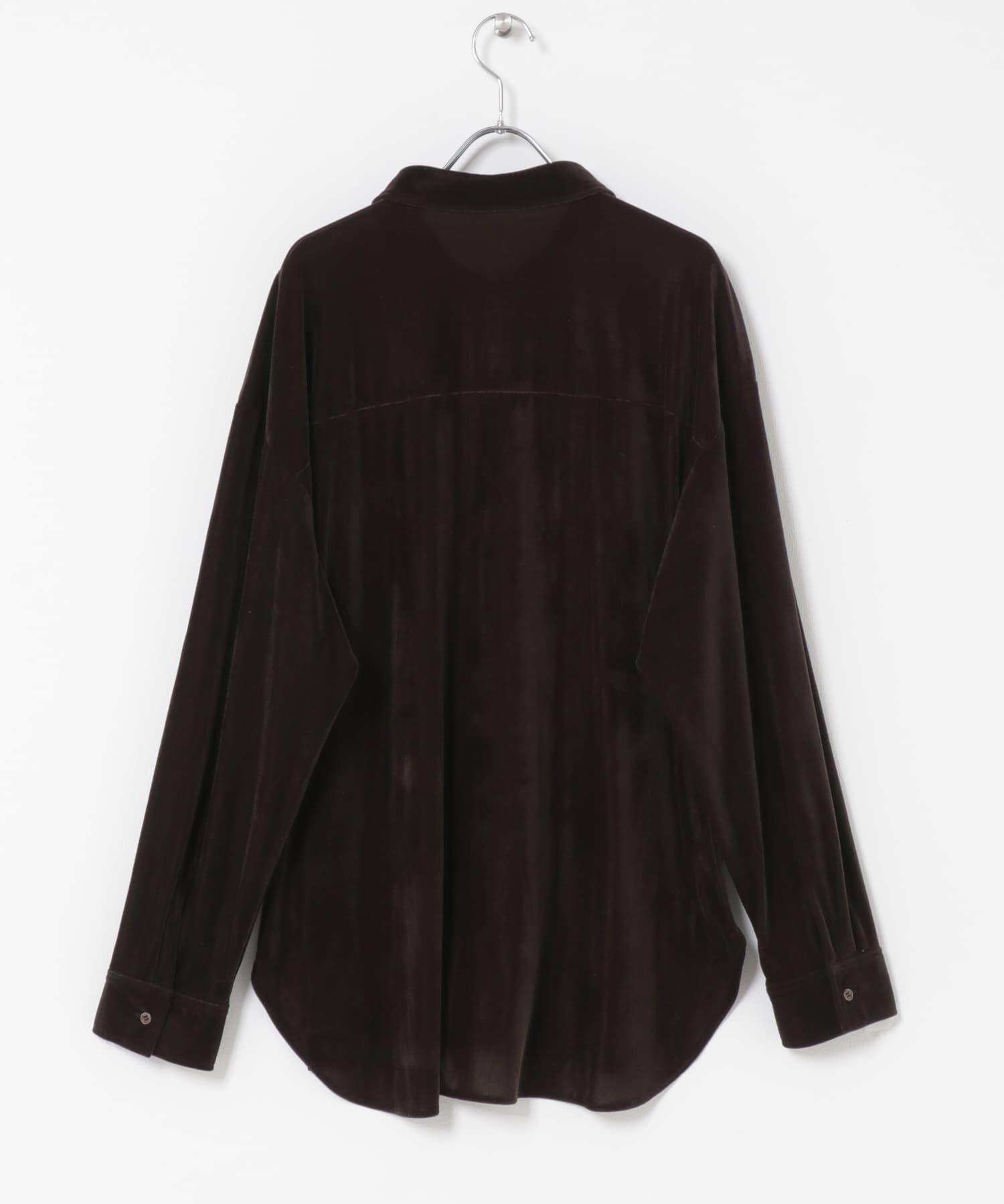  「シアーベロアルーズシャツ」|シャツ・ブラウス|