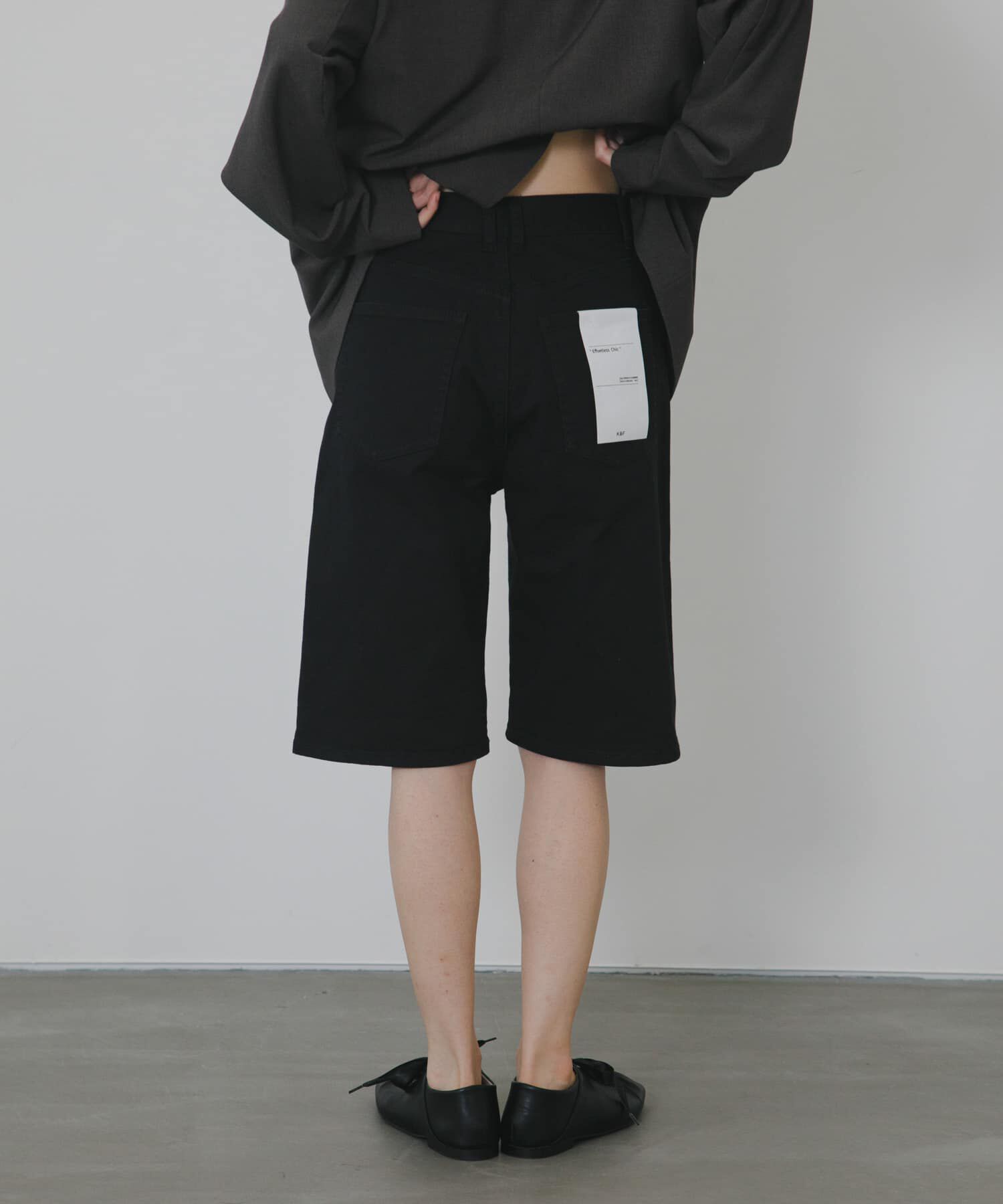  「『2サイズ展開』スリムハーフデニム」|その他|