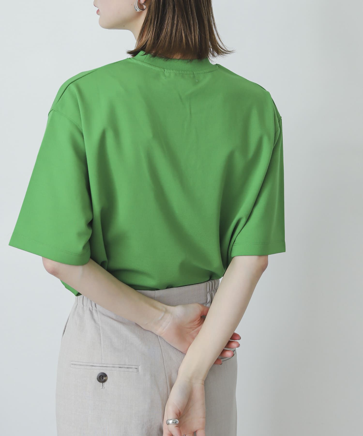 SENSE OF PLACE by URBAN RESEARCH「シシュウポンチTシャツ(5分袖)」|Tシャツ・カットソー|