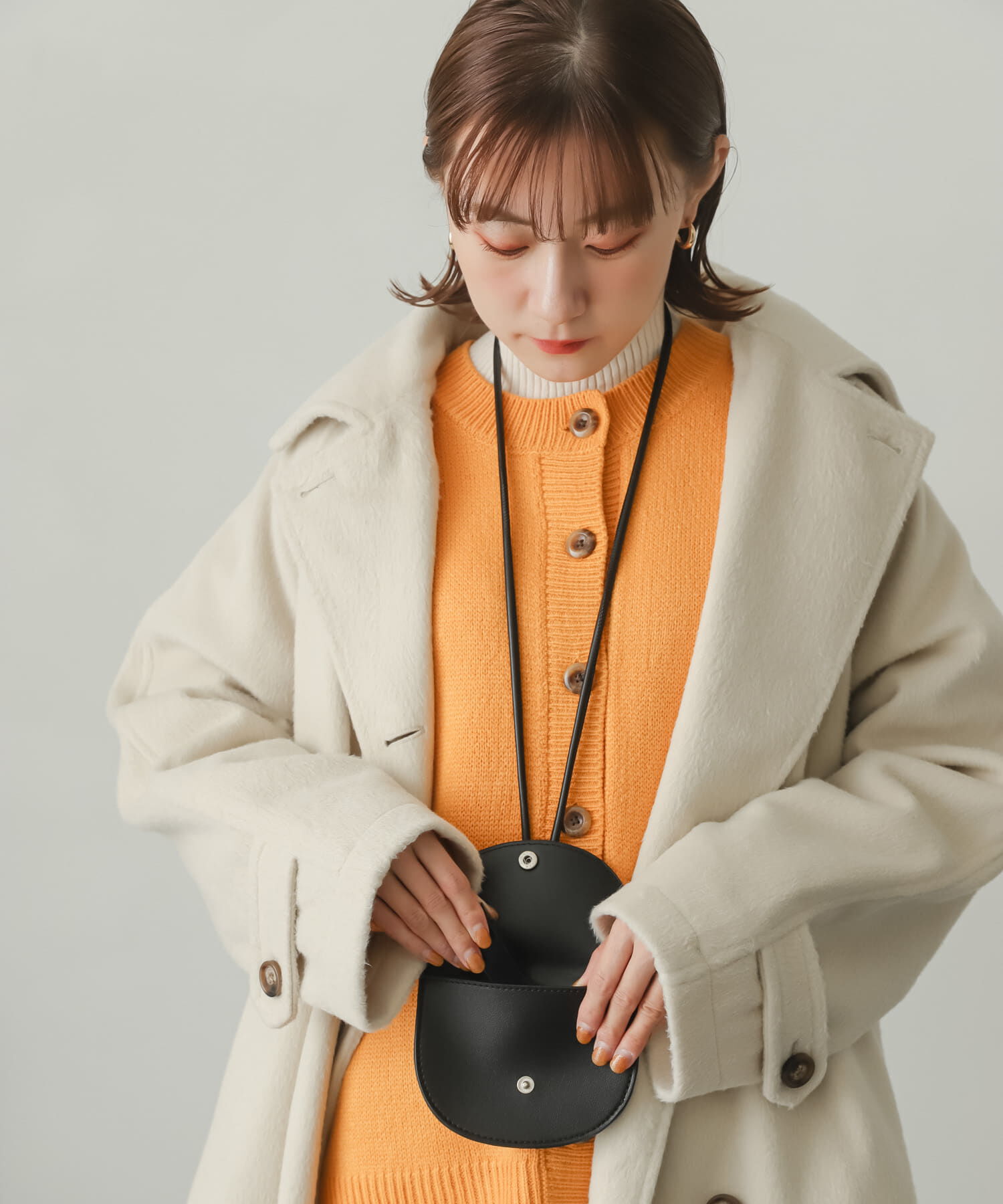 SENSE OF PLACE by URBAN RESEARCH「ミニフラップショルダーバッグ」|ショルダー・メッセンジャー|