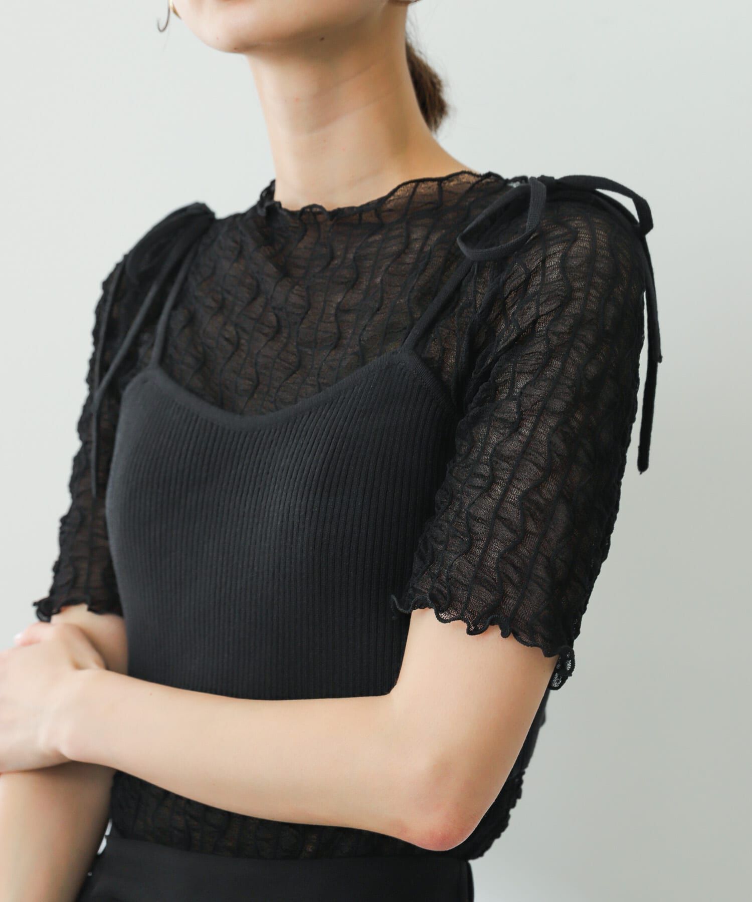 SENSE OF PLACE by URBAN RESEARCH「リブニットビスチェ」|その他|