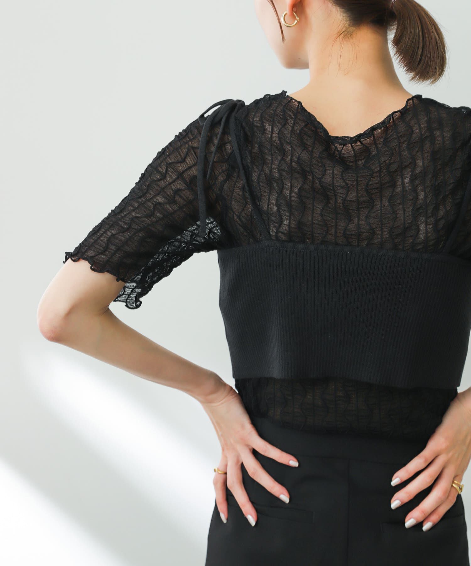 SENSE OF PLACE by URBAN RESEARCH「リブニットビスチェ」|その他|