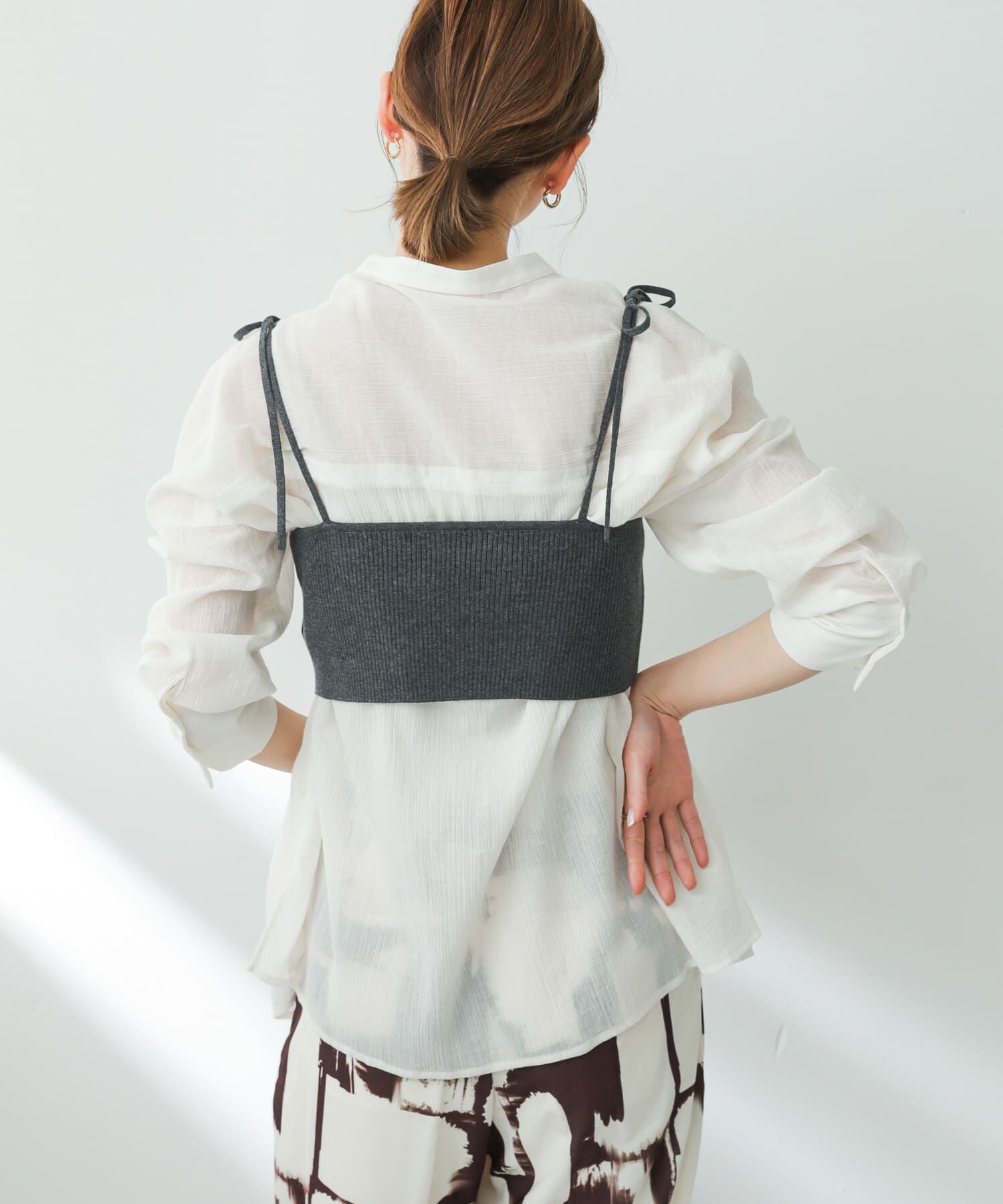 SENSE OF PLACE by URBAN RESEARCH「リブニットビスチェ」|その他|