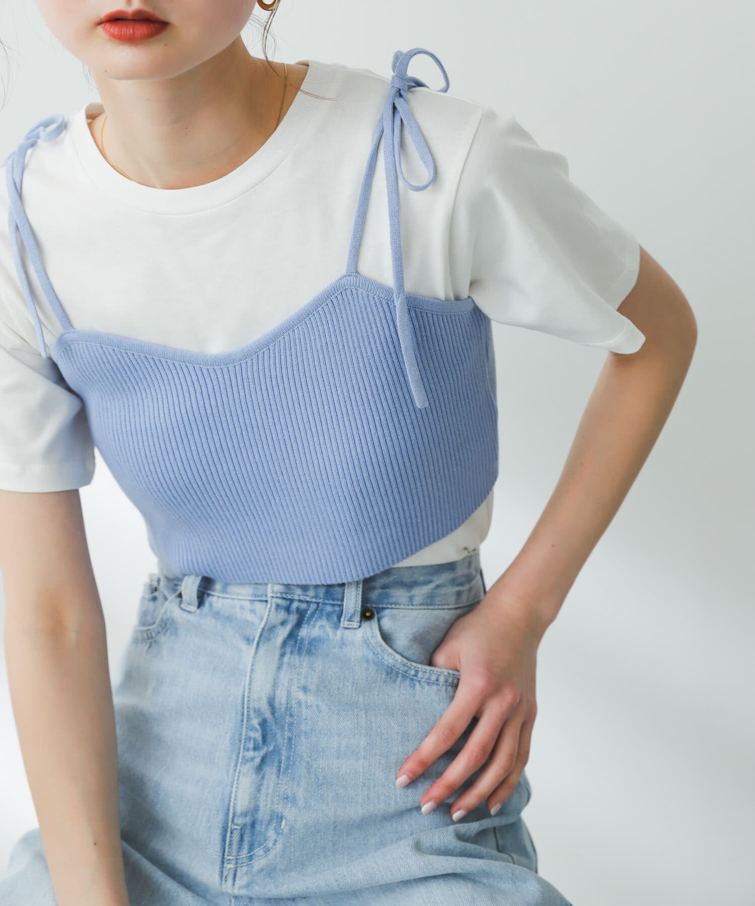 SENSE OF PLACE by URBAN RESEARCH「リブニットビスチェ」|その他|