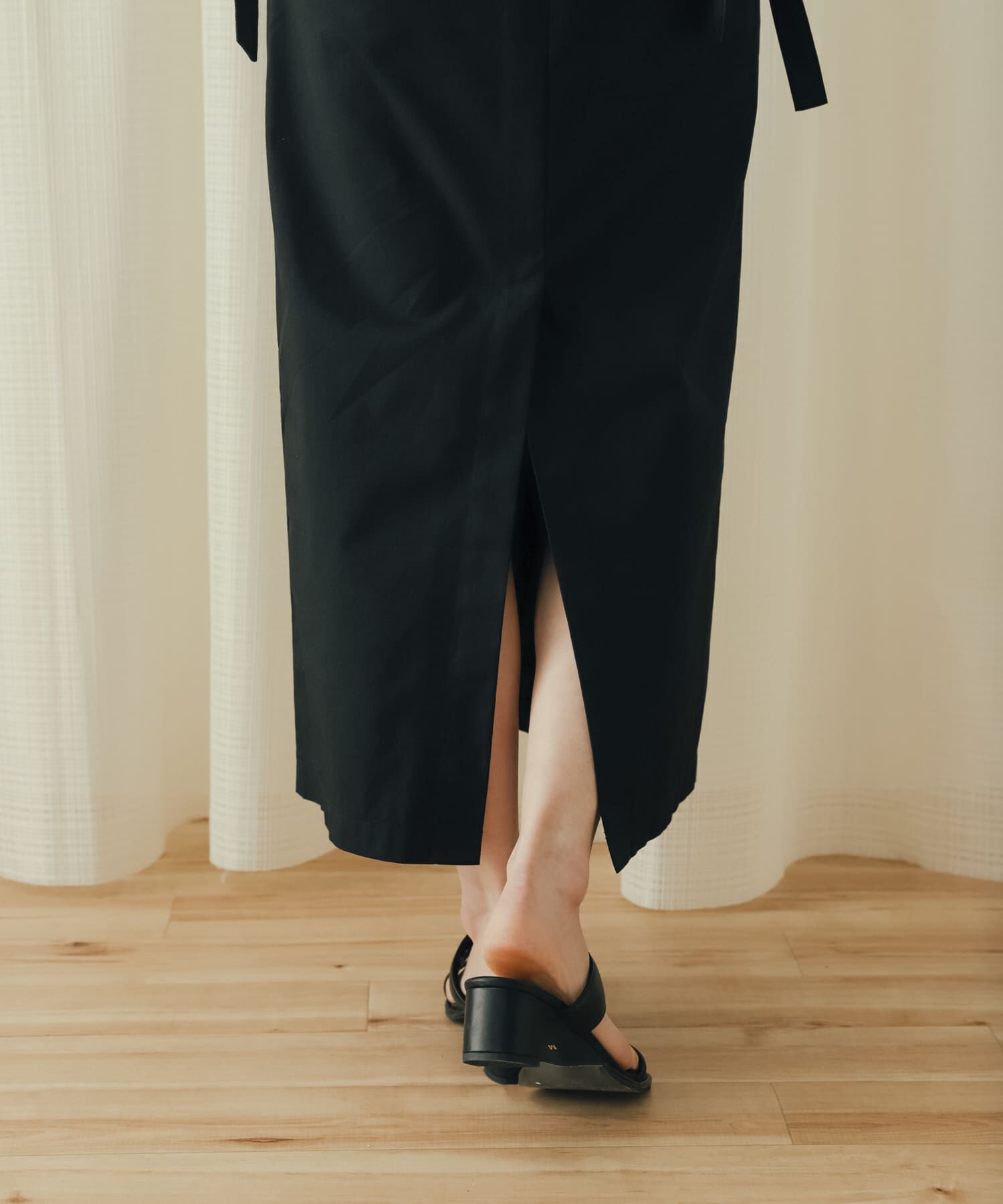 SENSE OF PLACE by URBAN RESEARCH「アシンメトリーハイウエストタイトスカート」|スカート|