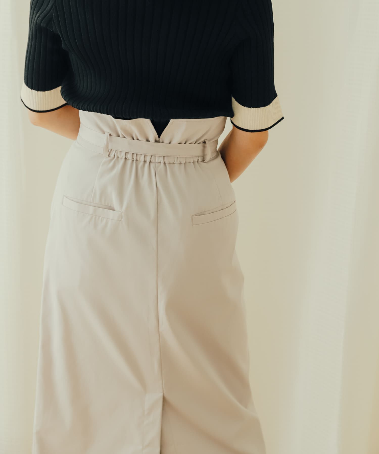 SENSE OF PLACE by URBAN RESEARCH「アシンメトリーハイウエストタイトスカート」|スカート|