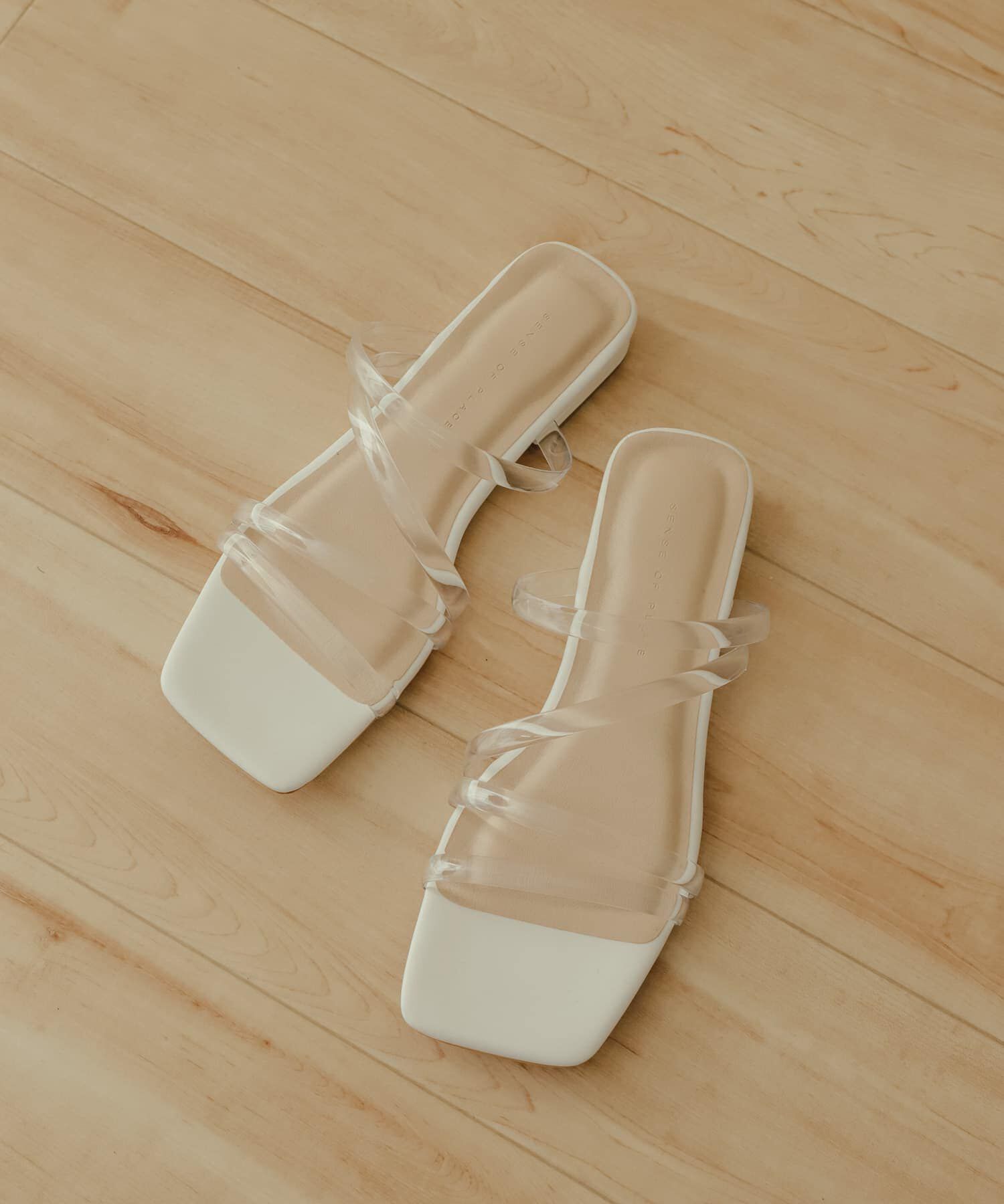 SENSE OF PLACE by URBAN RESEARCH「PVCアシメサンダル」|サンダル|