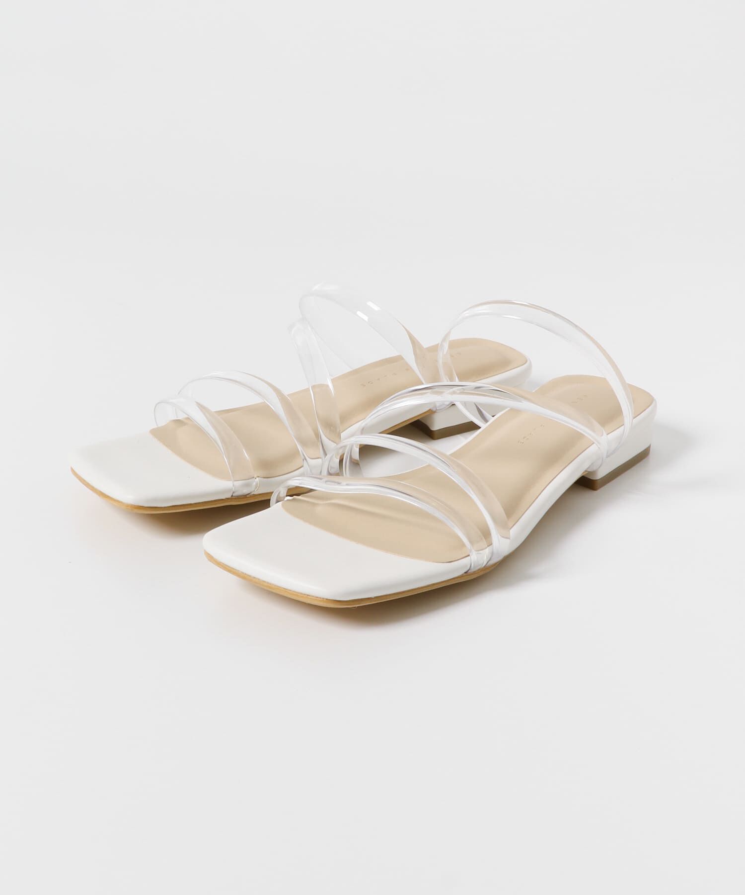 SENSE OF PLACE by URBAN RESEARCH「PVCアシメサンダル」|サンダル|