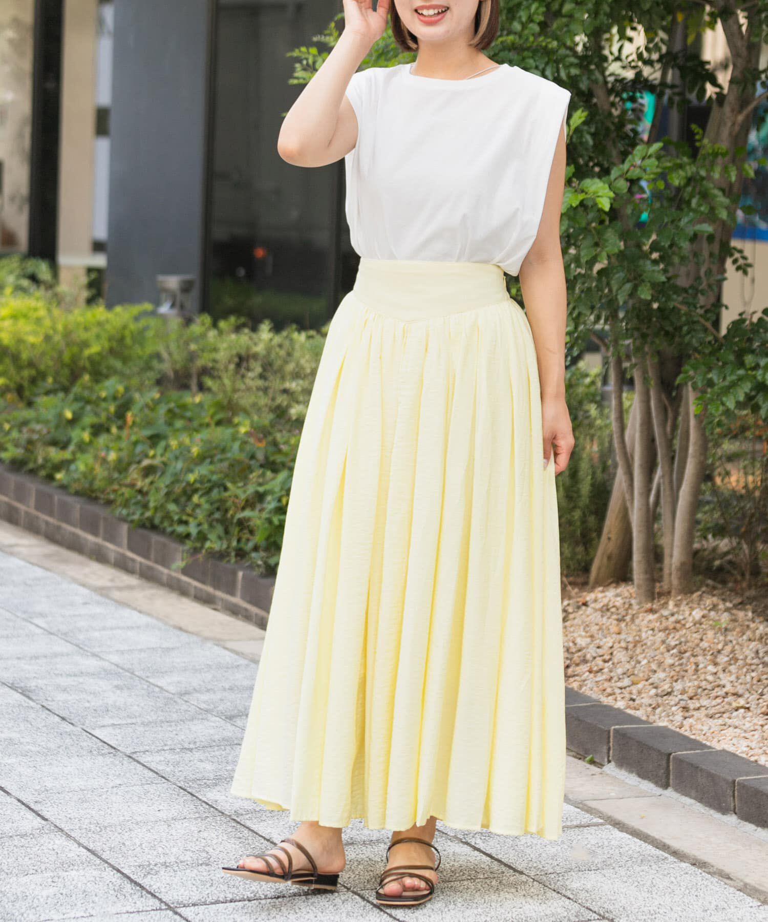 SENSE OF PLACE by URBAN RESEARCH「PVCアシメサンダル」|サンダル|