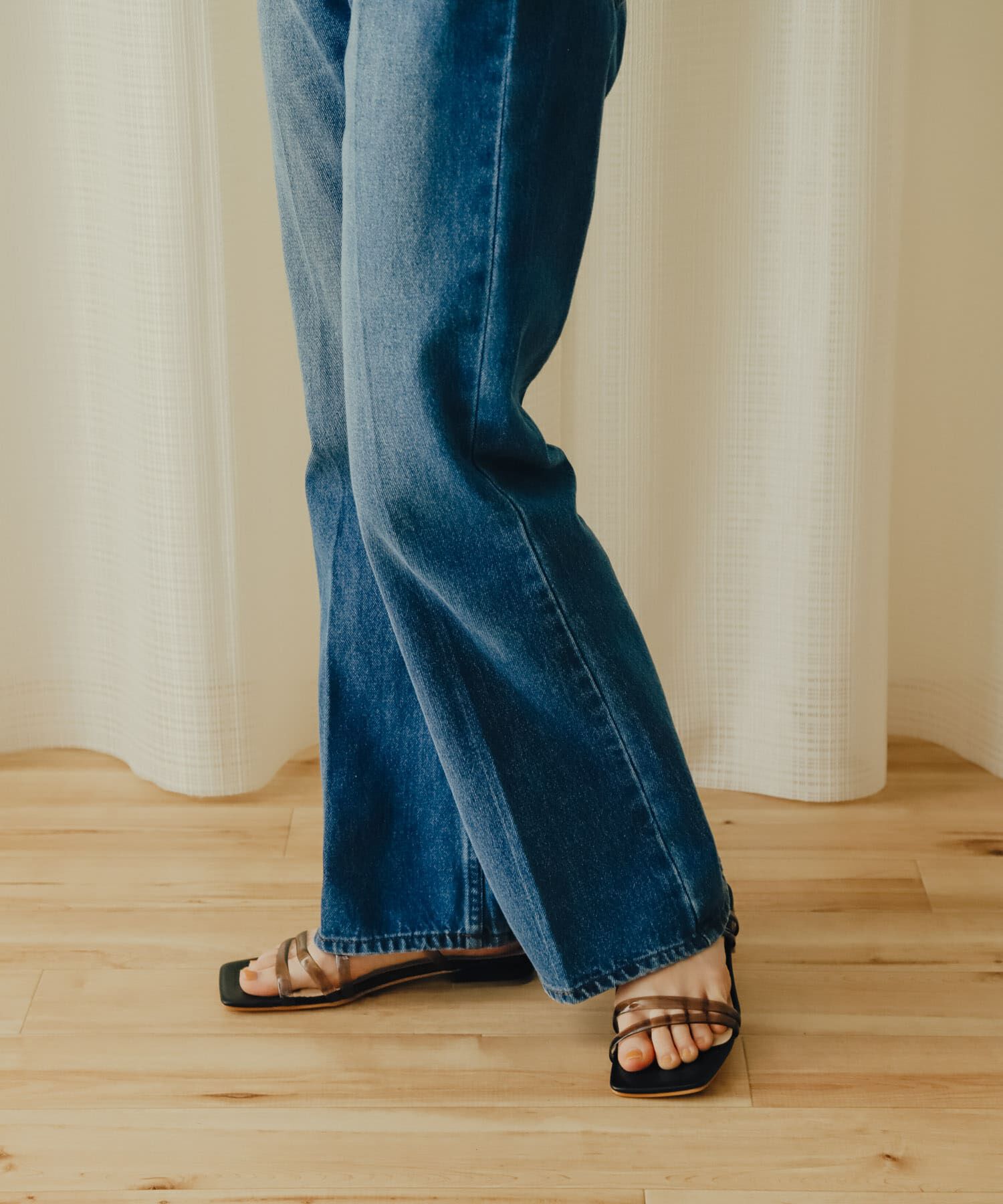 SENSE OF PLACE by URBAN RESEARCH「PVCアシメサンダル」|サンダル|