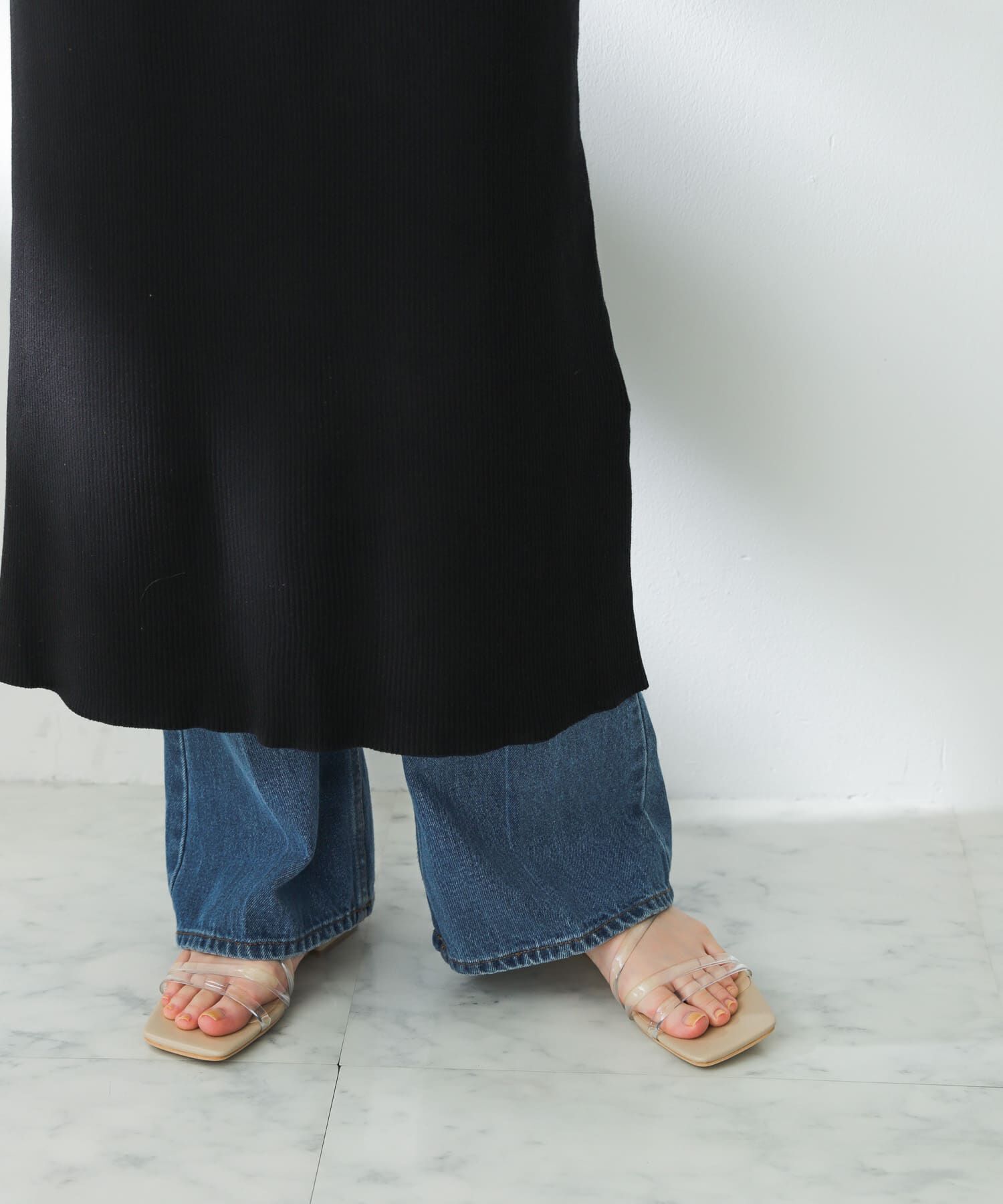 SENSE OF PLACE by URBAN RESEARCH「PVCアシメサンダル」|サンダル|