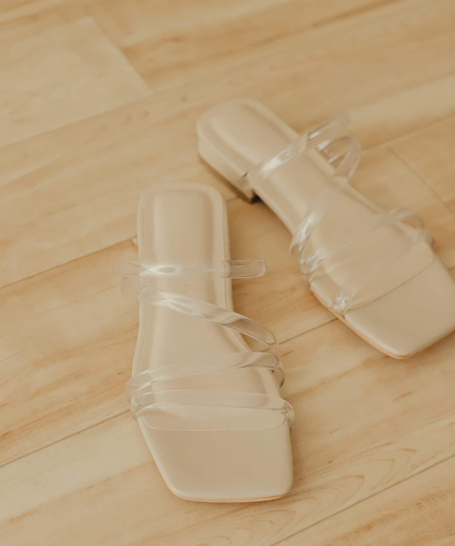 SENSE OF PLACE by URBAN RESEARCH「PVCアシメサンダル」|サンダル|