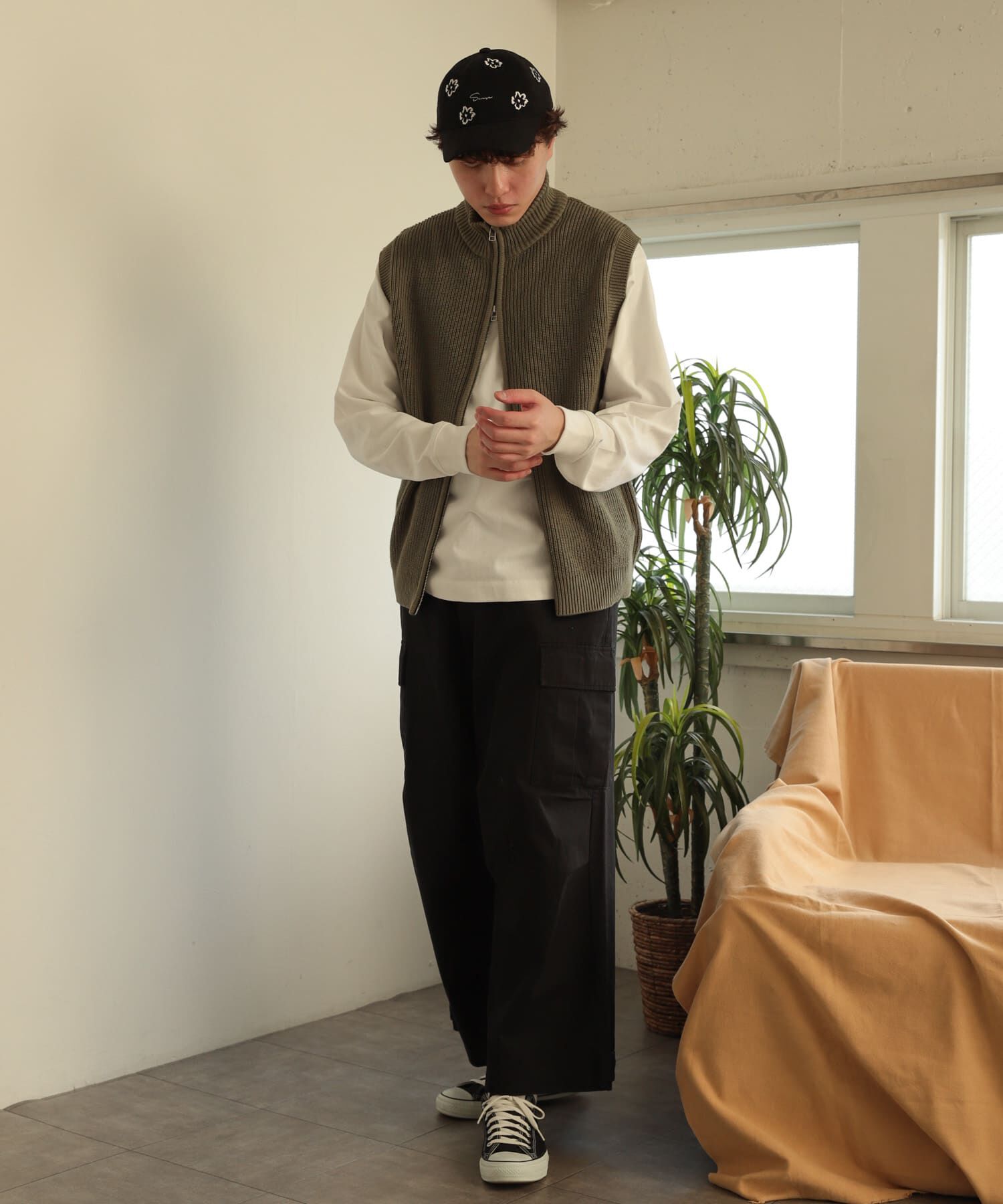 SENSE OF PLACE by URBAN RESEARCH「ウォッシュドカーゴワイドパンツ」|その他|