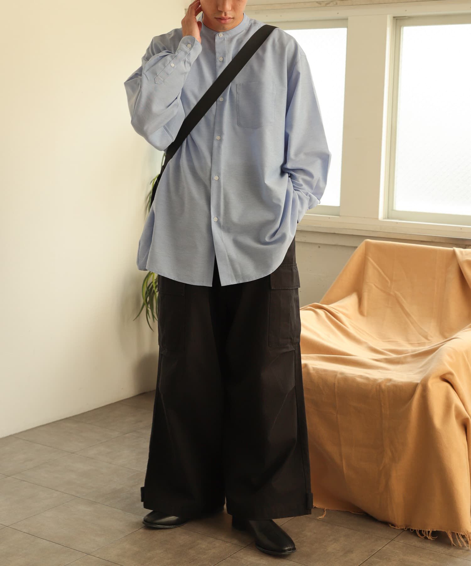 SENSE OF PLACE by URBAN RESEARCH「ウォッシュドカーゴワイドパンツ」|その他|