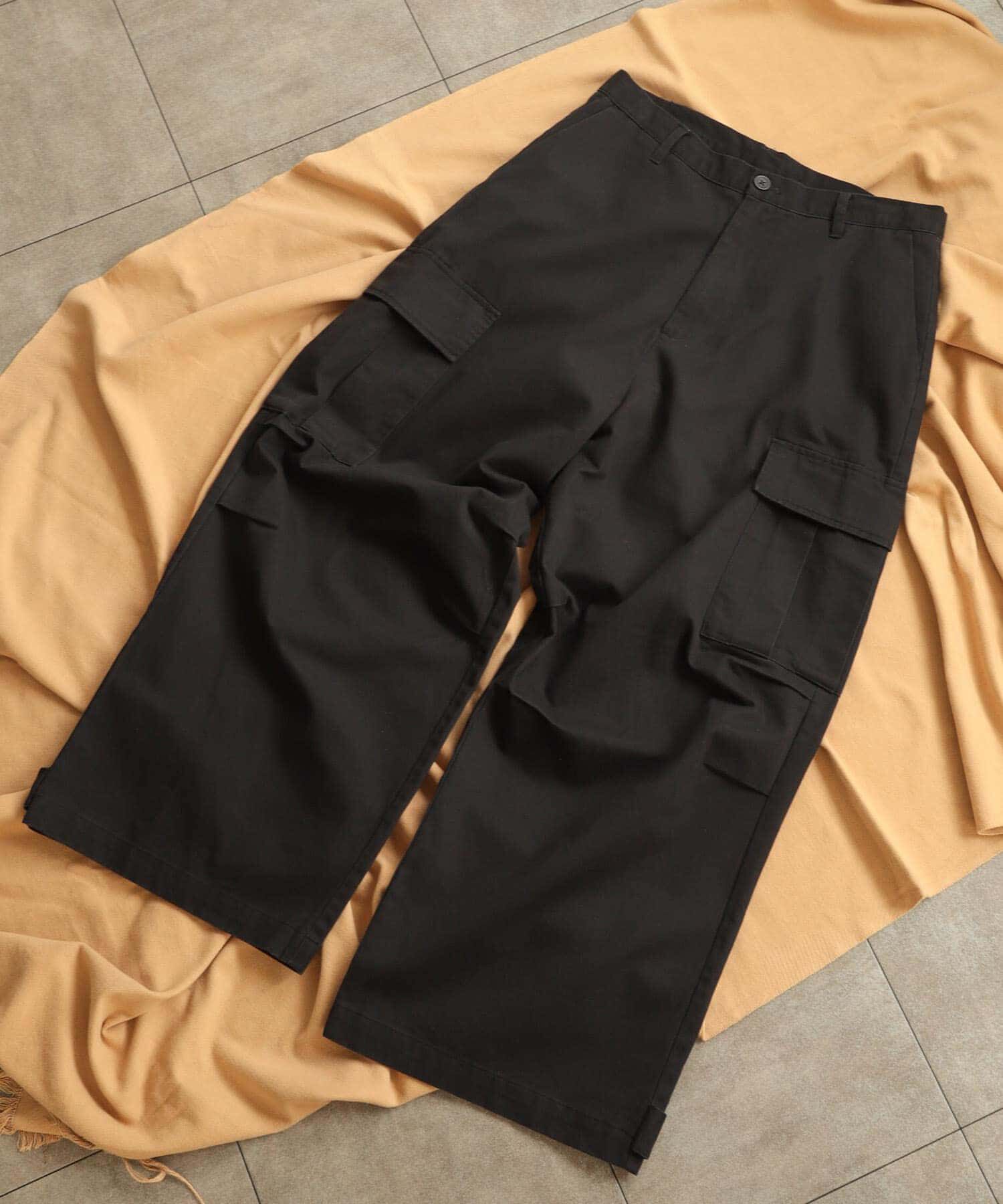 SENSE OF PLACE by URBAN RESEARCH「ウォッシュドカーゴワイドパンツ」|その他|