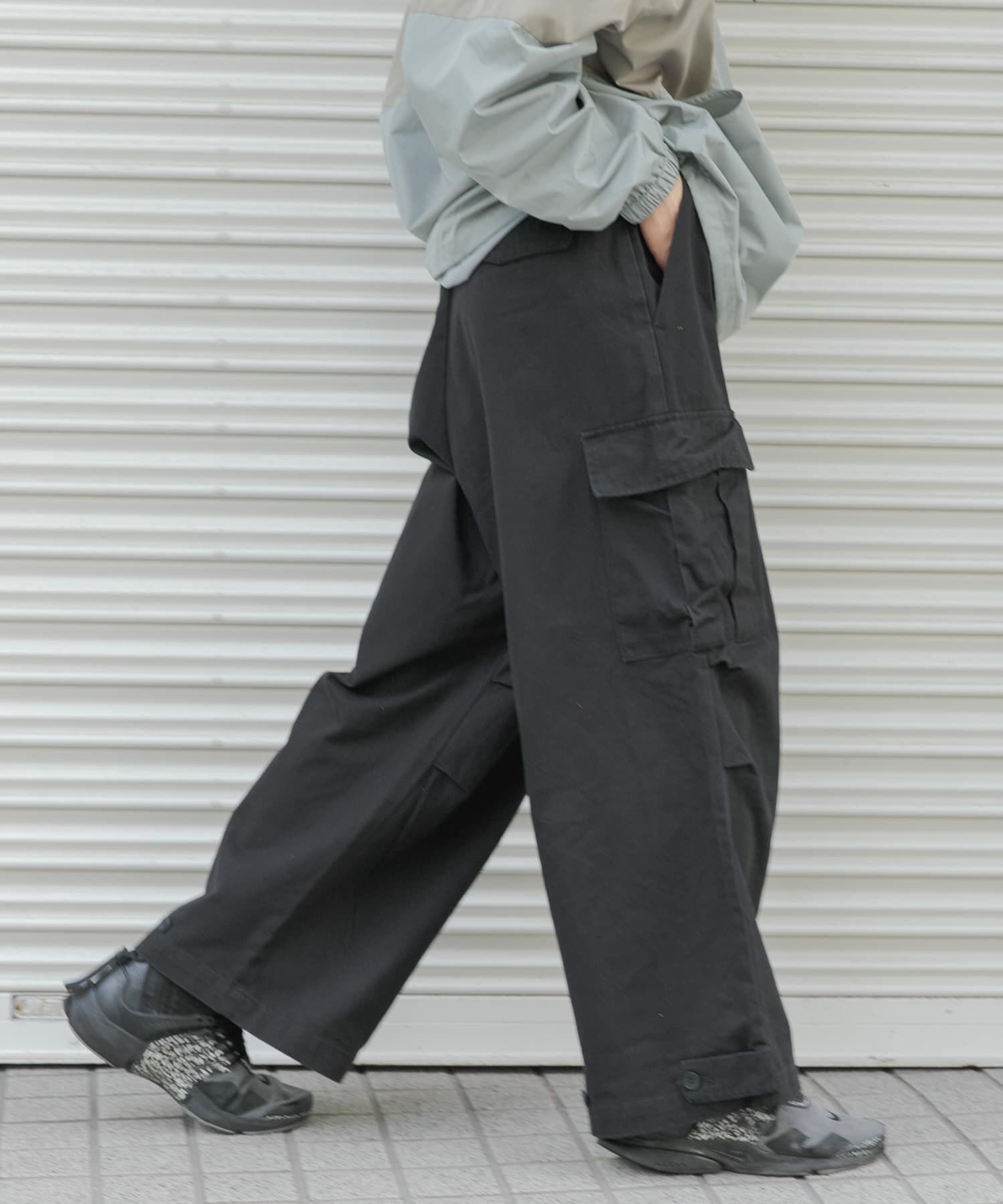 SENSE OF PLACE by URBAN RESEARCH「ウォッシュドカーゴワイドパンツ」|その他|