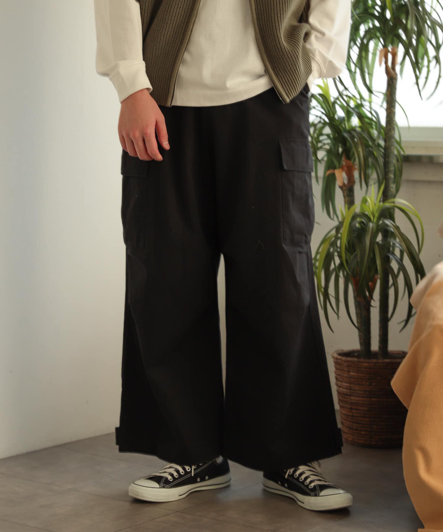 SENSE OF PLACE by URBAN RESEARCH「ウォッシュドカーゴワイドパンツ」|その他|