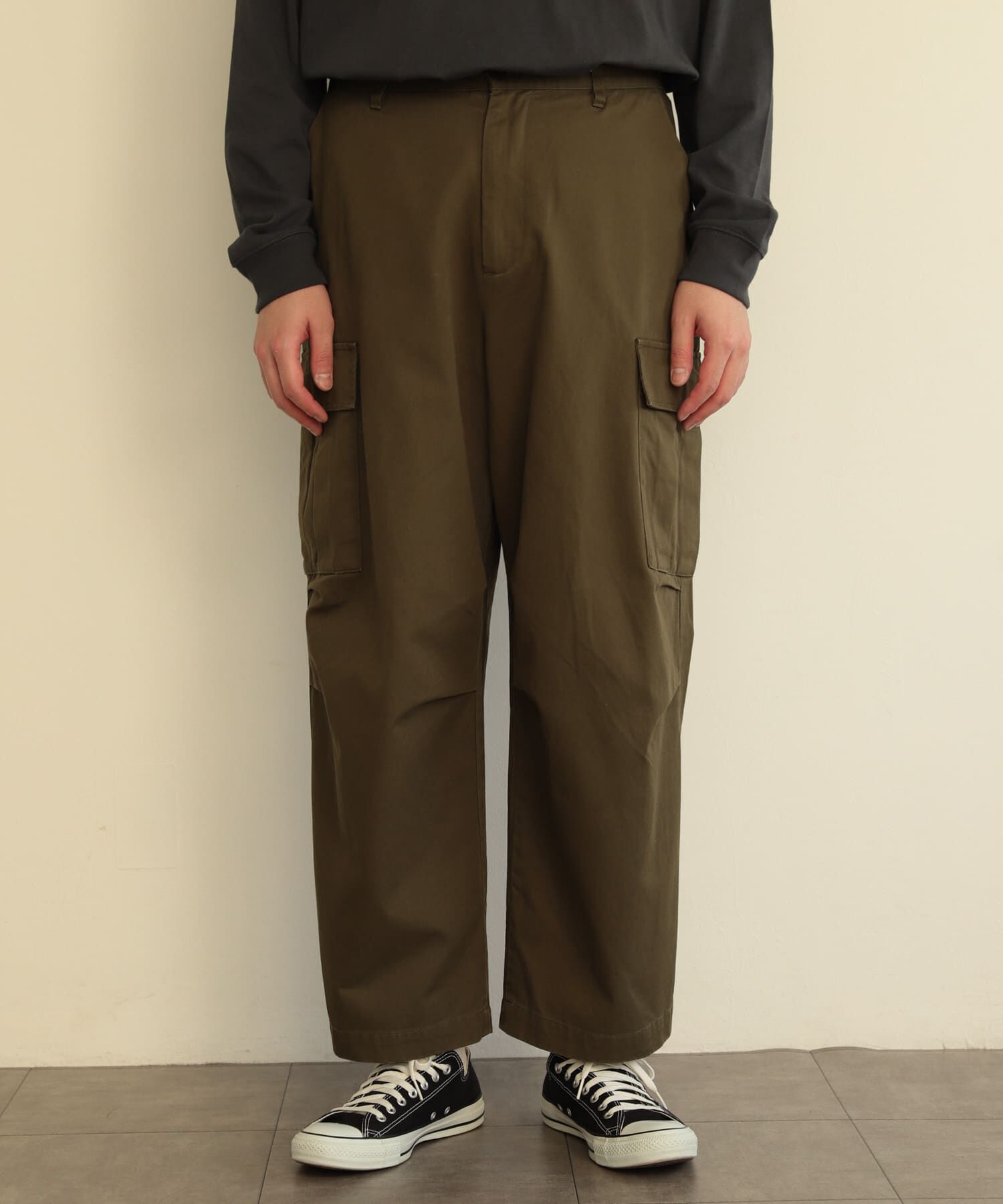 SENSE OF PLACE by URBAN RESEARCH「ウォッシュドカーゴワイドパンツ」|その他|