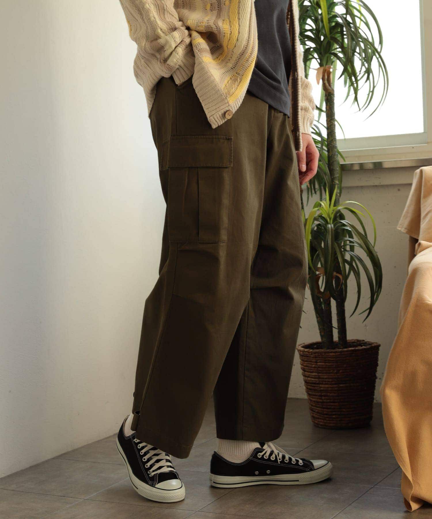 SENSE OF PLACE by URBAN RESEARCH「ウォッシュドカーゴワイドパンツ」|その他|