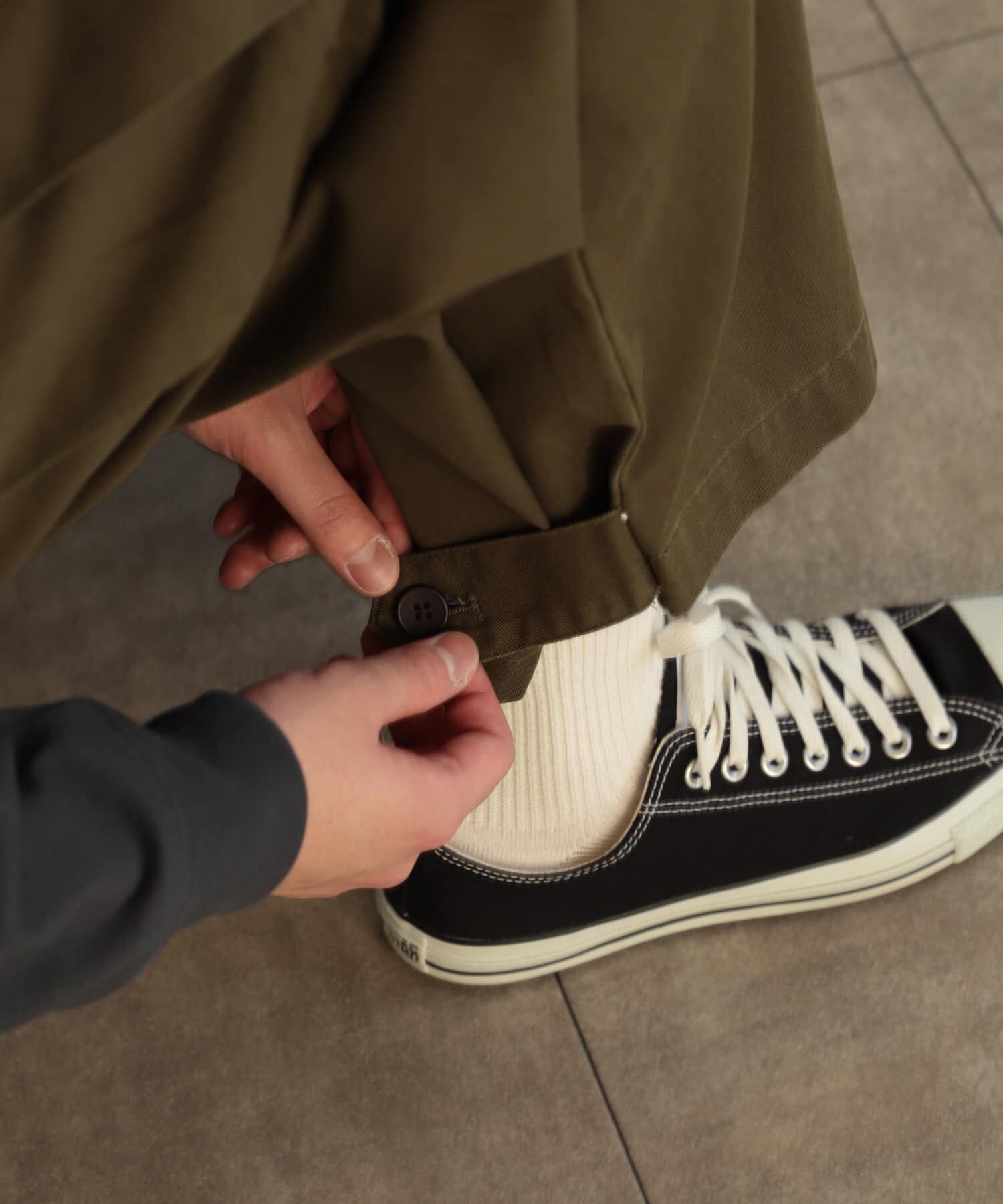 SENSE OF PLACE by URBAN RESEARCH「ウォッシュドカーゴワイドパンツ」|その他|