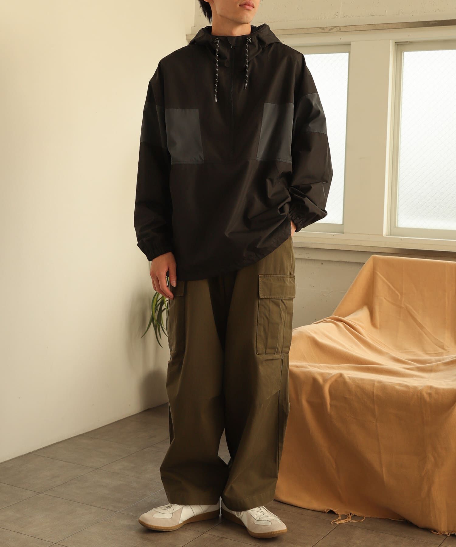 SENSE OF PLACE by URBAN RESEARCH「ウォッシュドカーゴワイドパンツ」|その他|