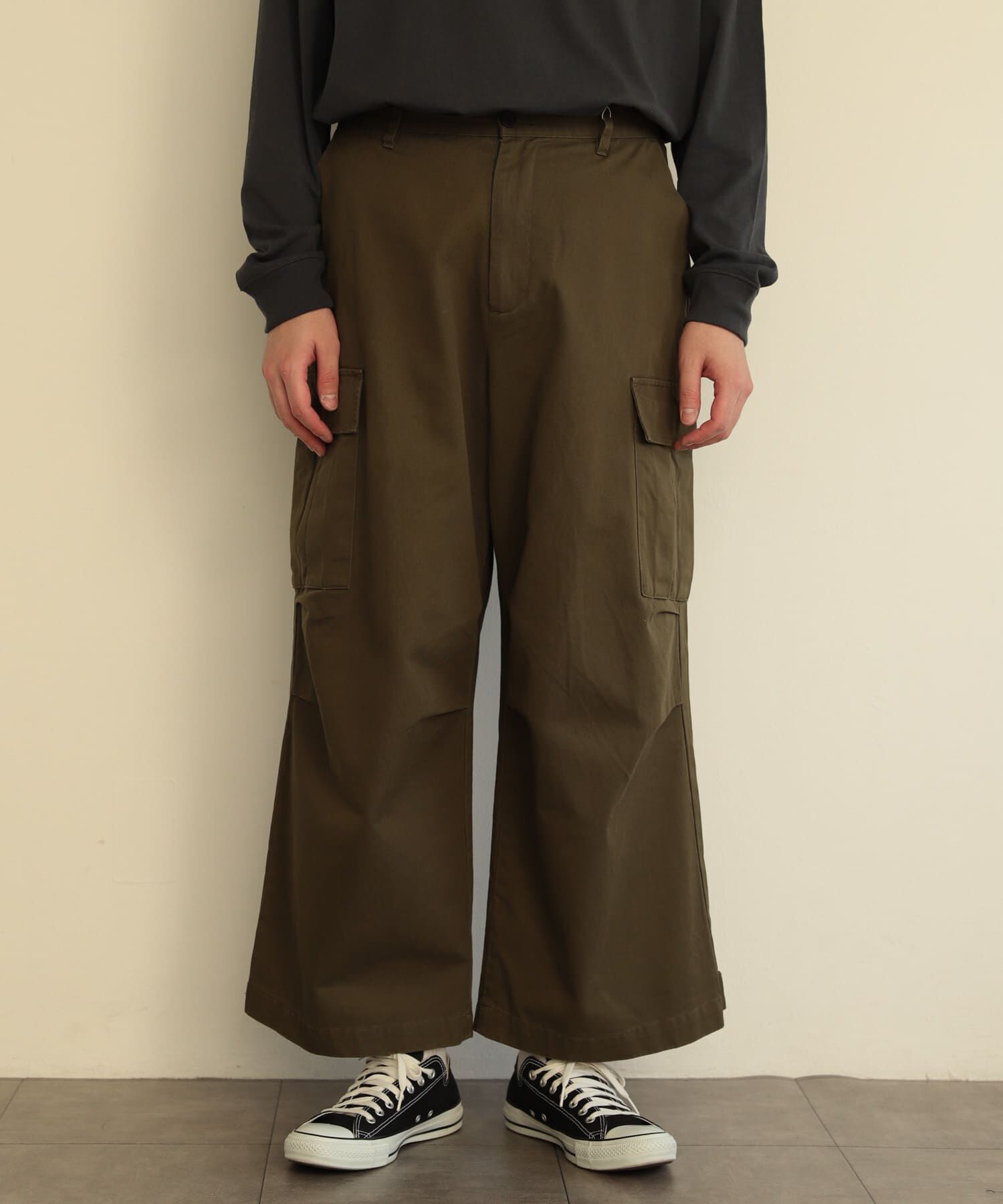 SENSE OF PLACE by URBAN RESEARCH「ウォッシュドカーゴワイドパンツ」|その他|