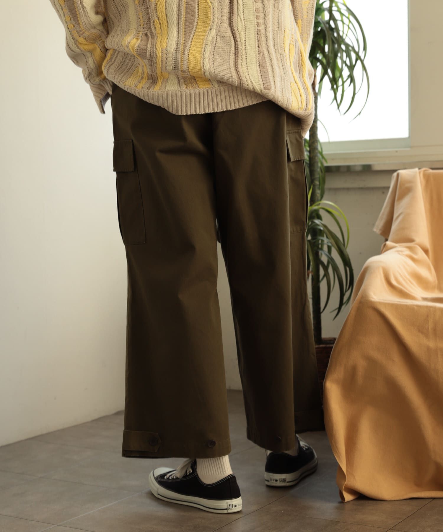 SENSE OF PLACE by URBAN RESEARCH「ウォッシュドカーゴワイドパンツ」|その他|
