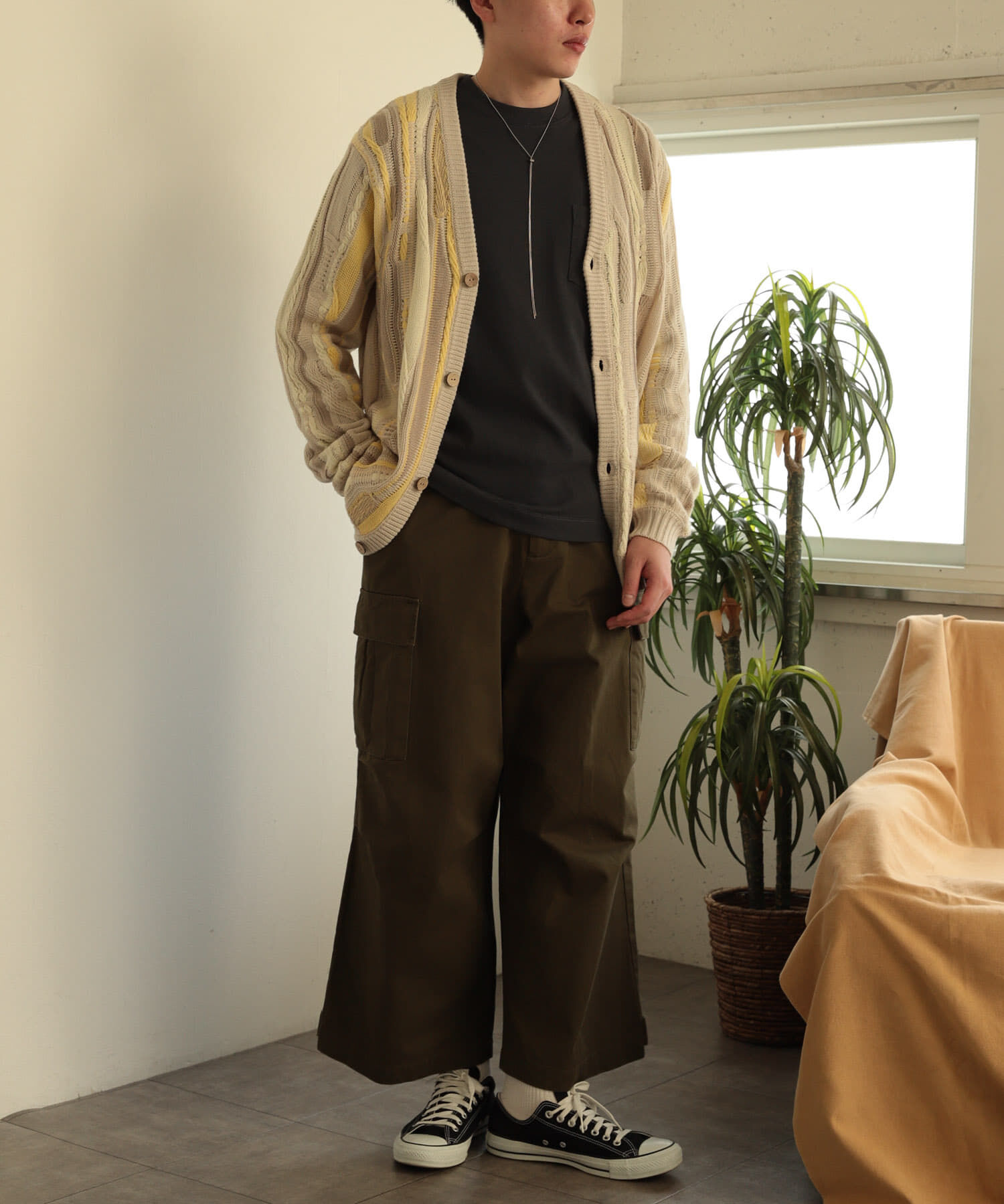 SENSE OF PLACE by URBAN RESEARCH「ウォッシュドカーゴワイドパンツ」|その他|