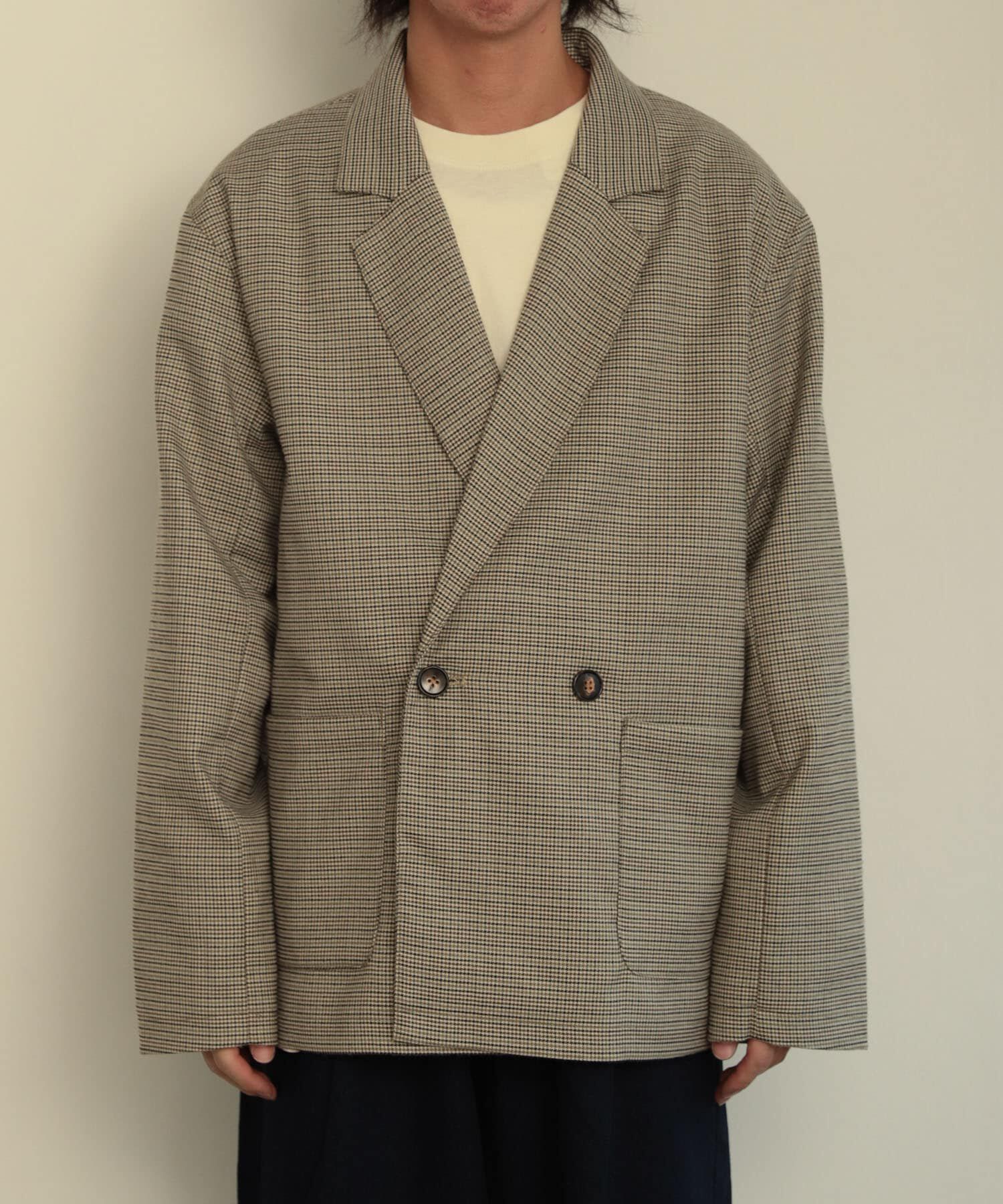 SENSE OF PLACE by URBAN RESEARCH「チェックダブルルーズジャケット」|その他|