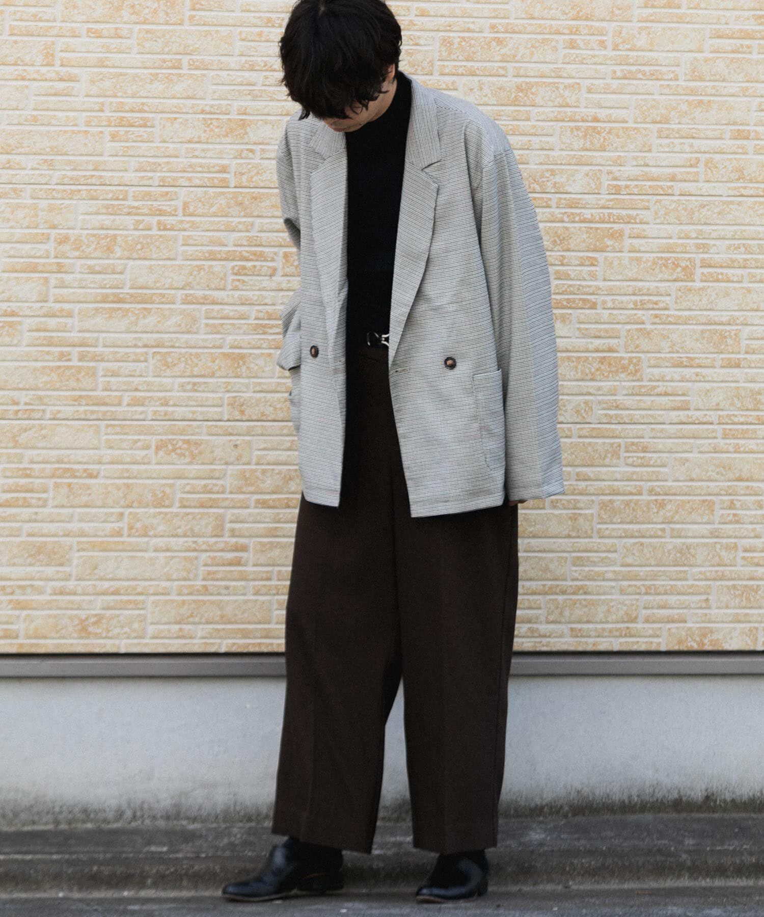 SENSE OF PLACE by URBAN RESEARCH「チェックダブルルーズジャケット」|その他|