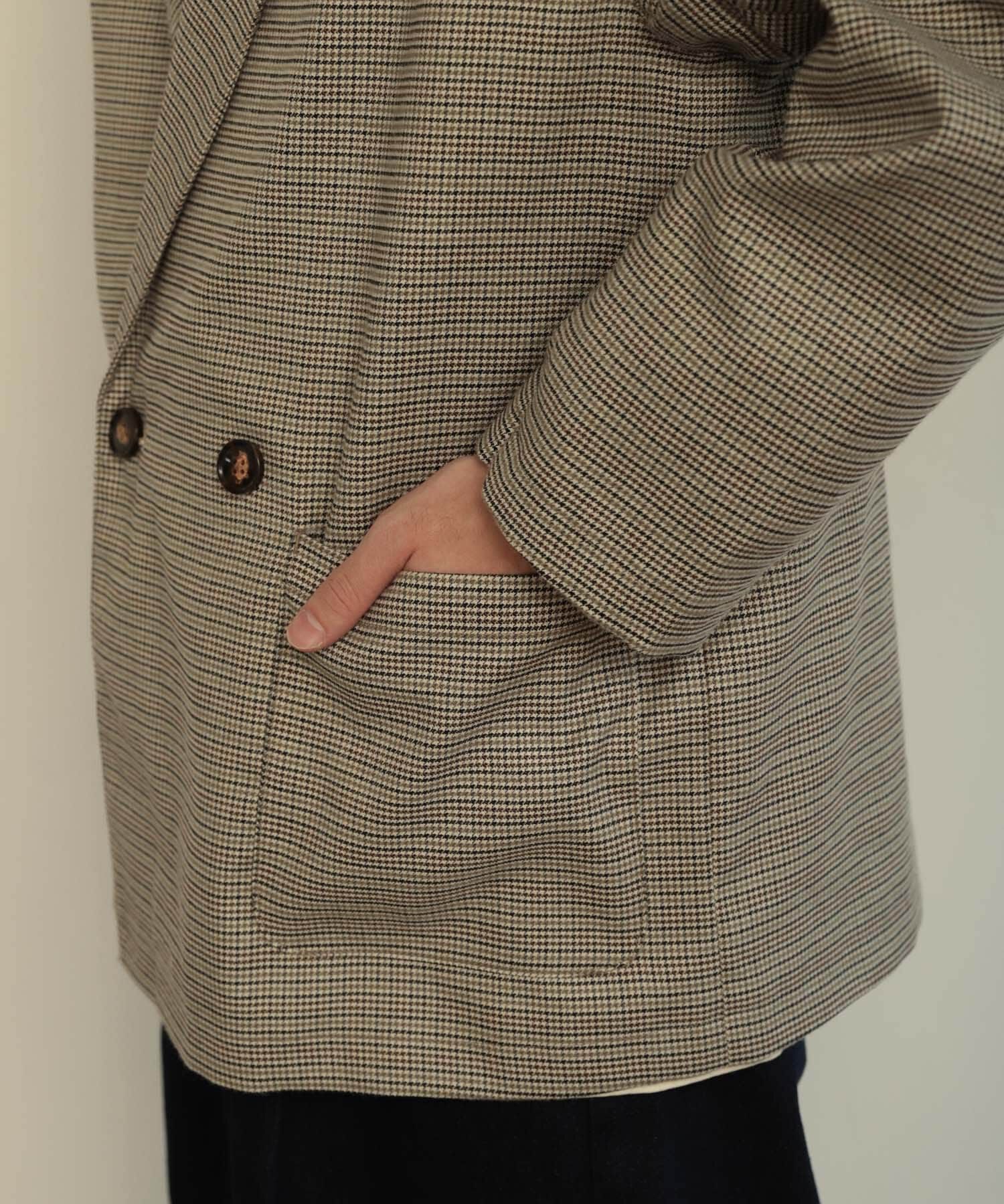 SENSE OF PLACE by URBAN RESEARCH「チェックダブルルーズジャケット」|その他|