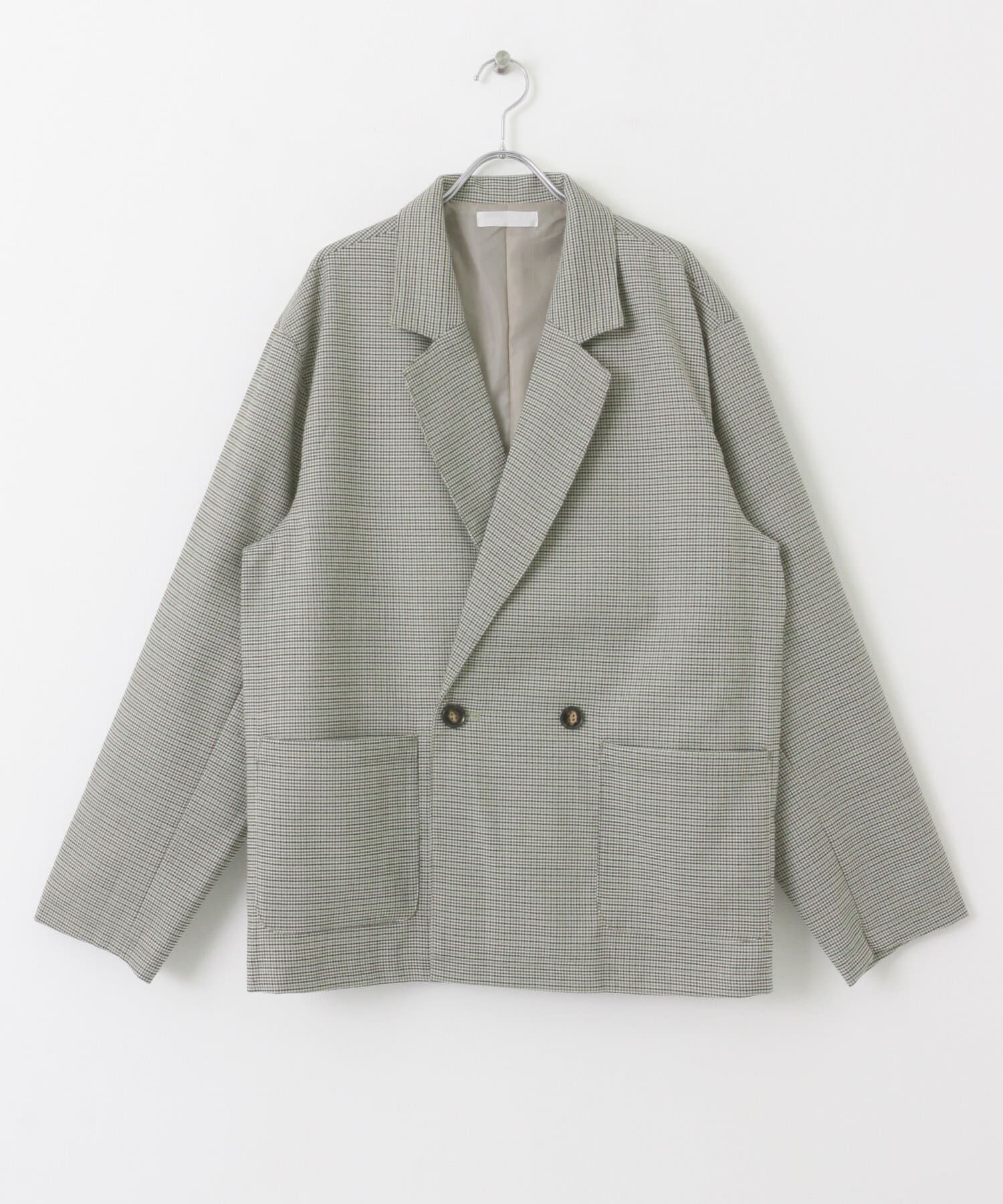 SENSE OF PLACE by URBAN RESEARCH「チェックダブルルーズジャケット」|その他|