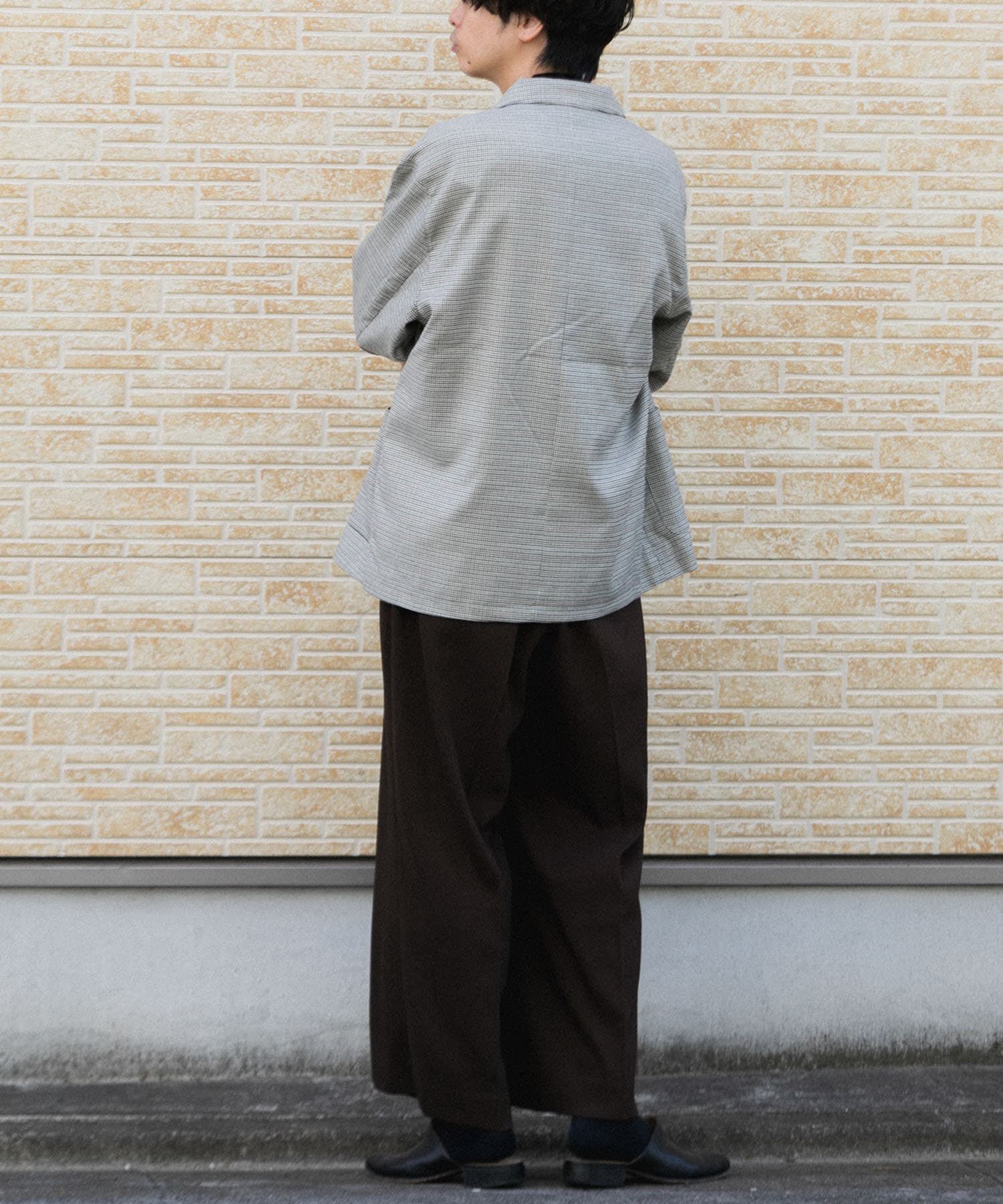 SENSE OF PLACE by URBAN RESEARCH「チェックダブルルーズジャケット」|その他|