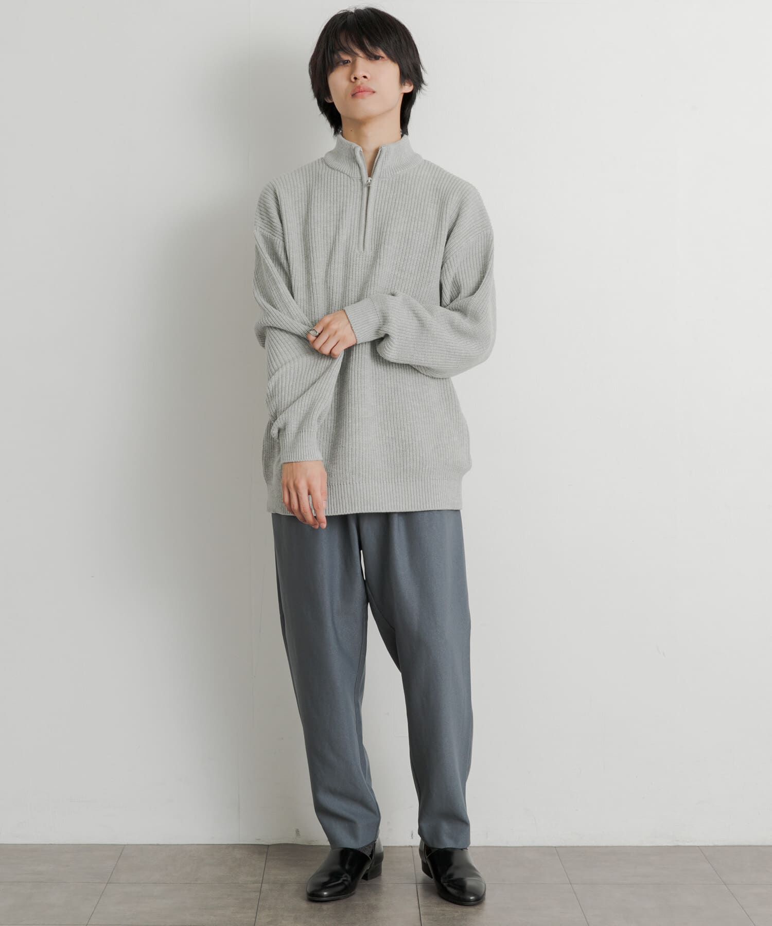 SENSE OF PLACE by URBAN RESEARCH「ウールライクダブルタックテーパードパンツ」|その他|