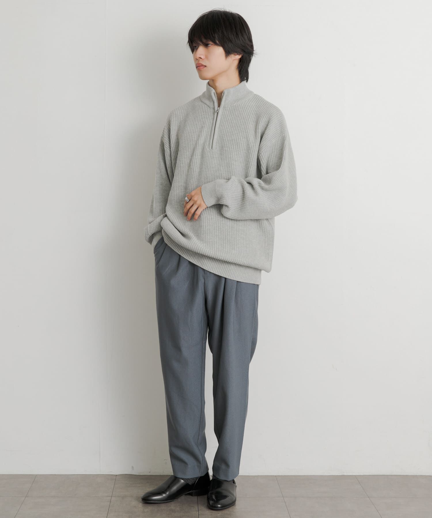 SENSE OF PLACE by URBAN RESEARCH「ウールライクダブルタックテーパードパンツ」|その他|